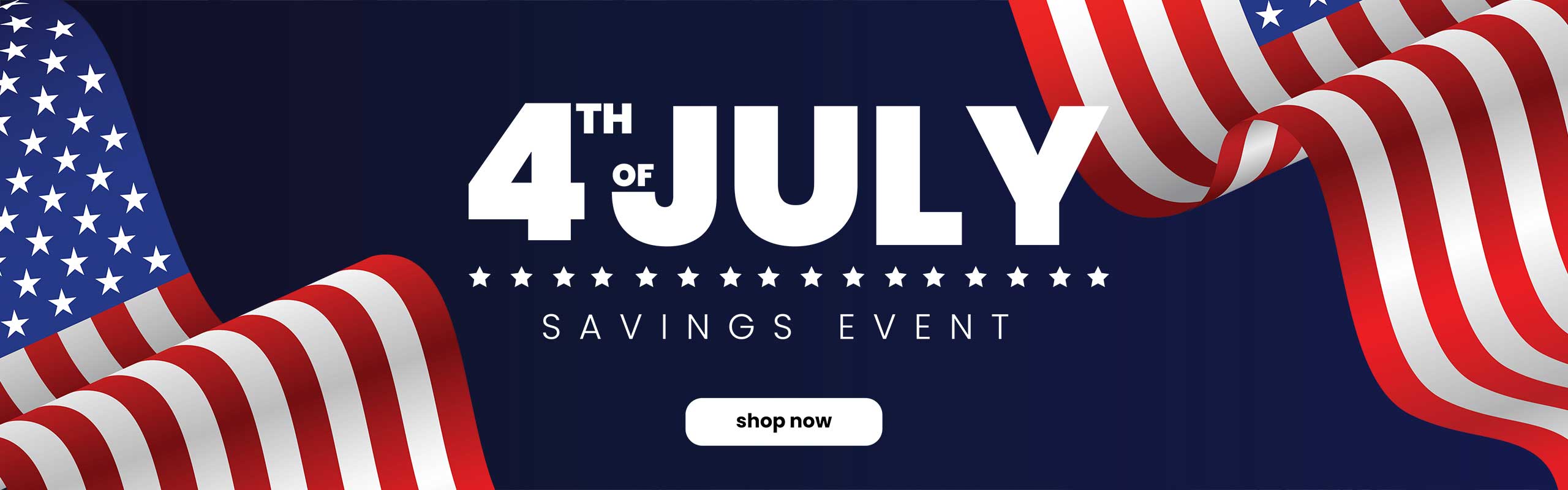 4th of July Savings Event