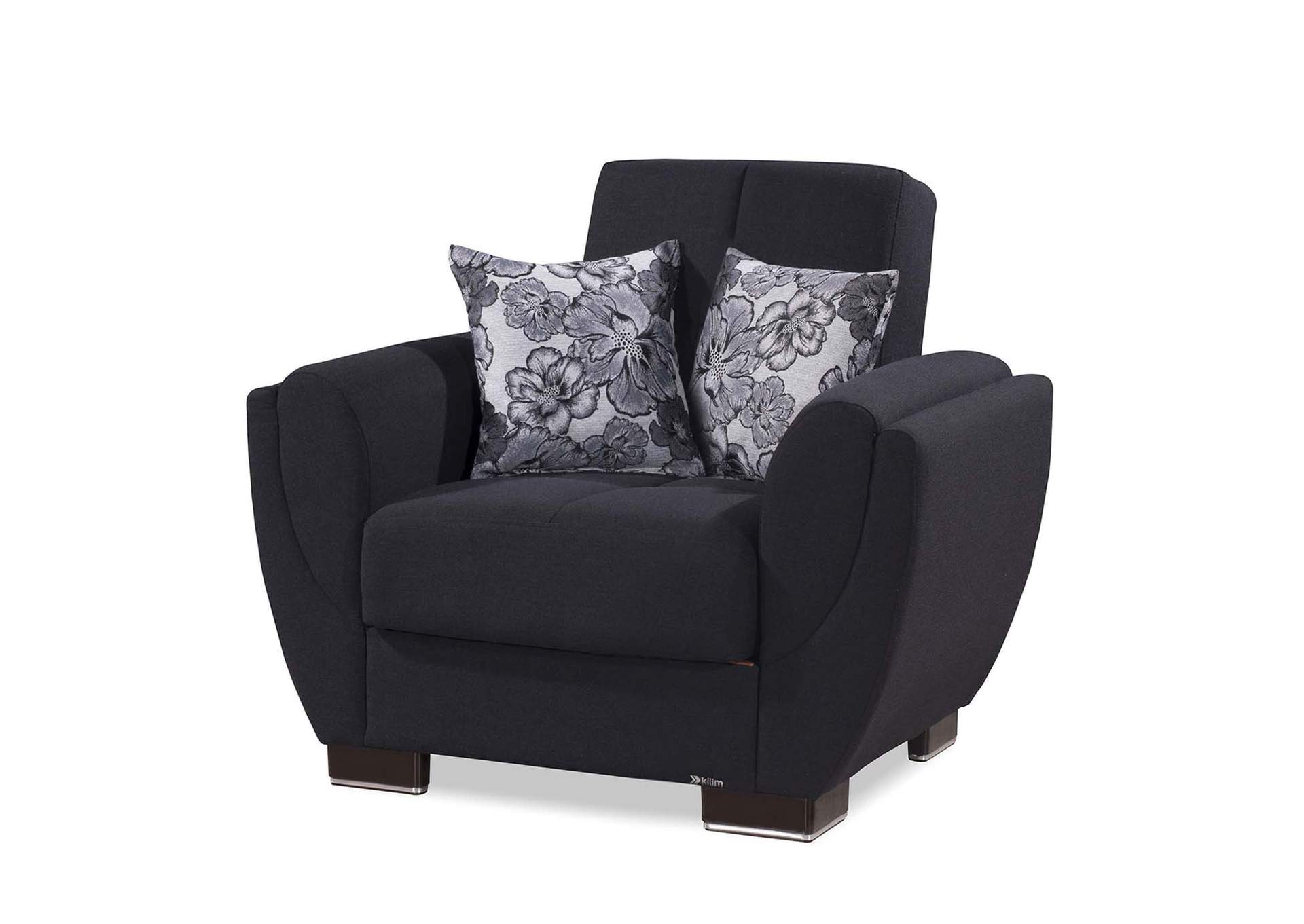 Air Armada Sofabeds Chair - #111 Denim Dark Blue image 1