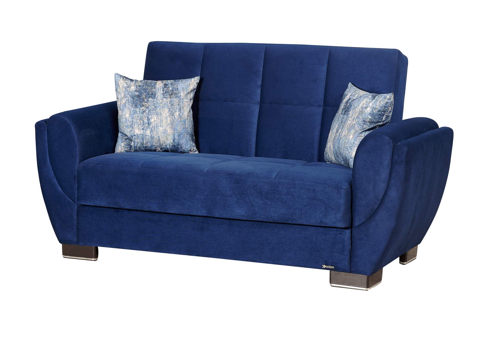 Air Armada Loveseat - #104 Microfiber Blue image 1