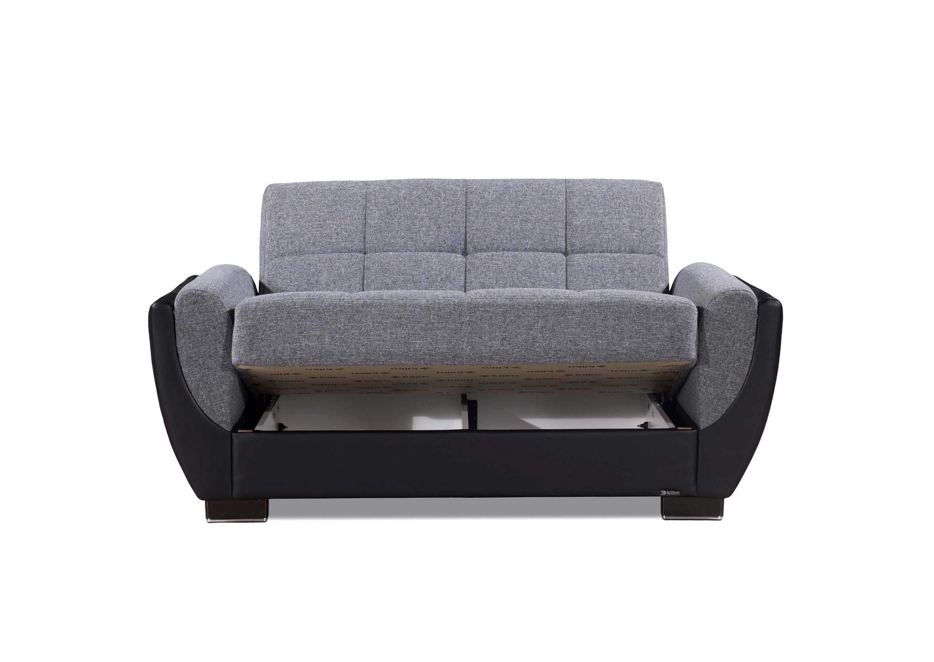 Air Armada Loveseat - #105 Gray - Black