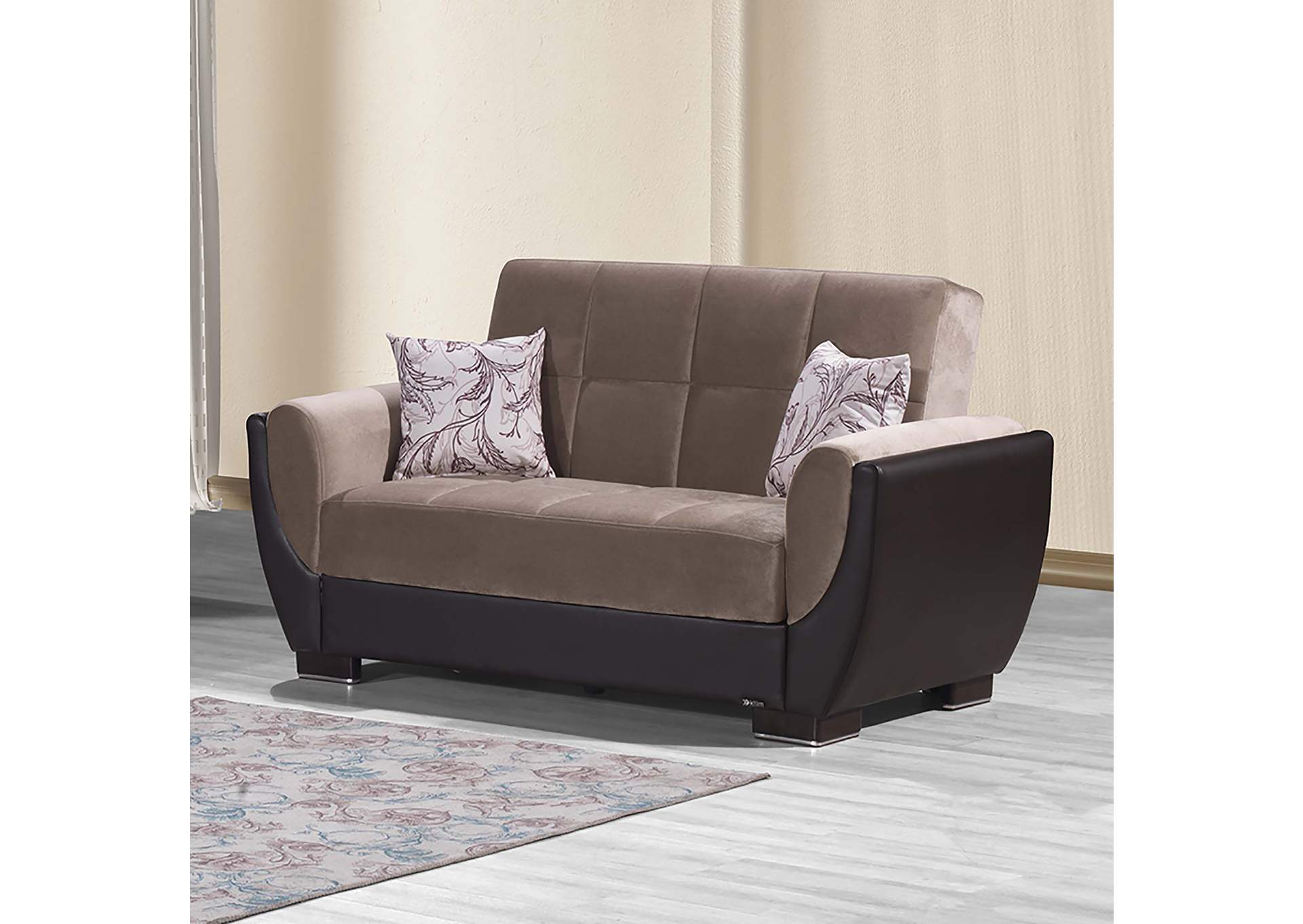 Air Armada Loveseat - #109 Sand - Brown