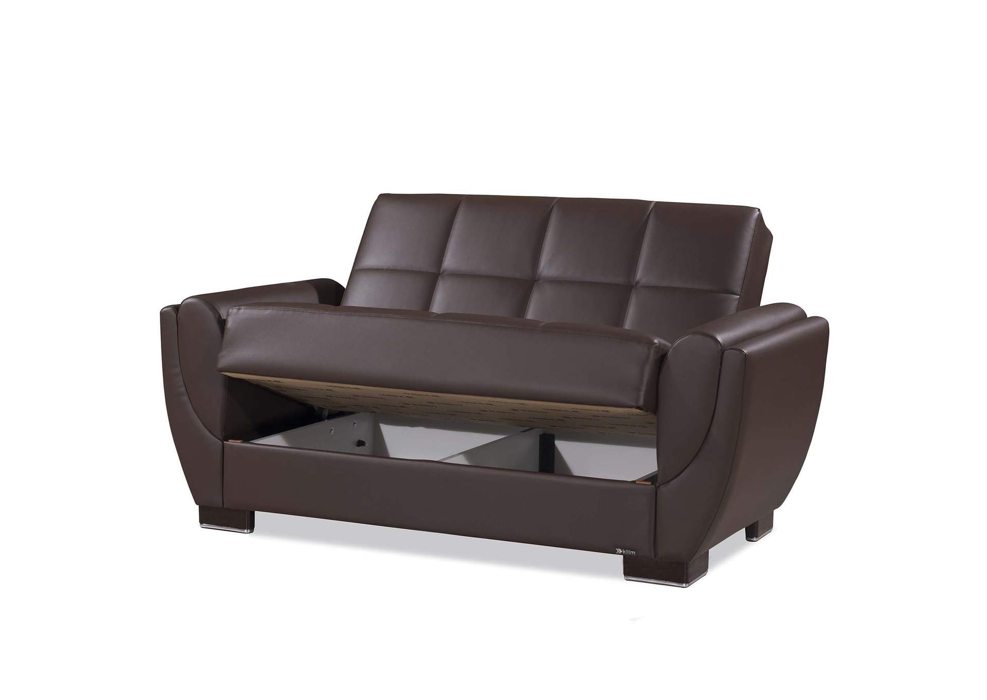 Air Armada Loveseat - #116 Brown Pu image 5