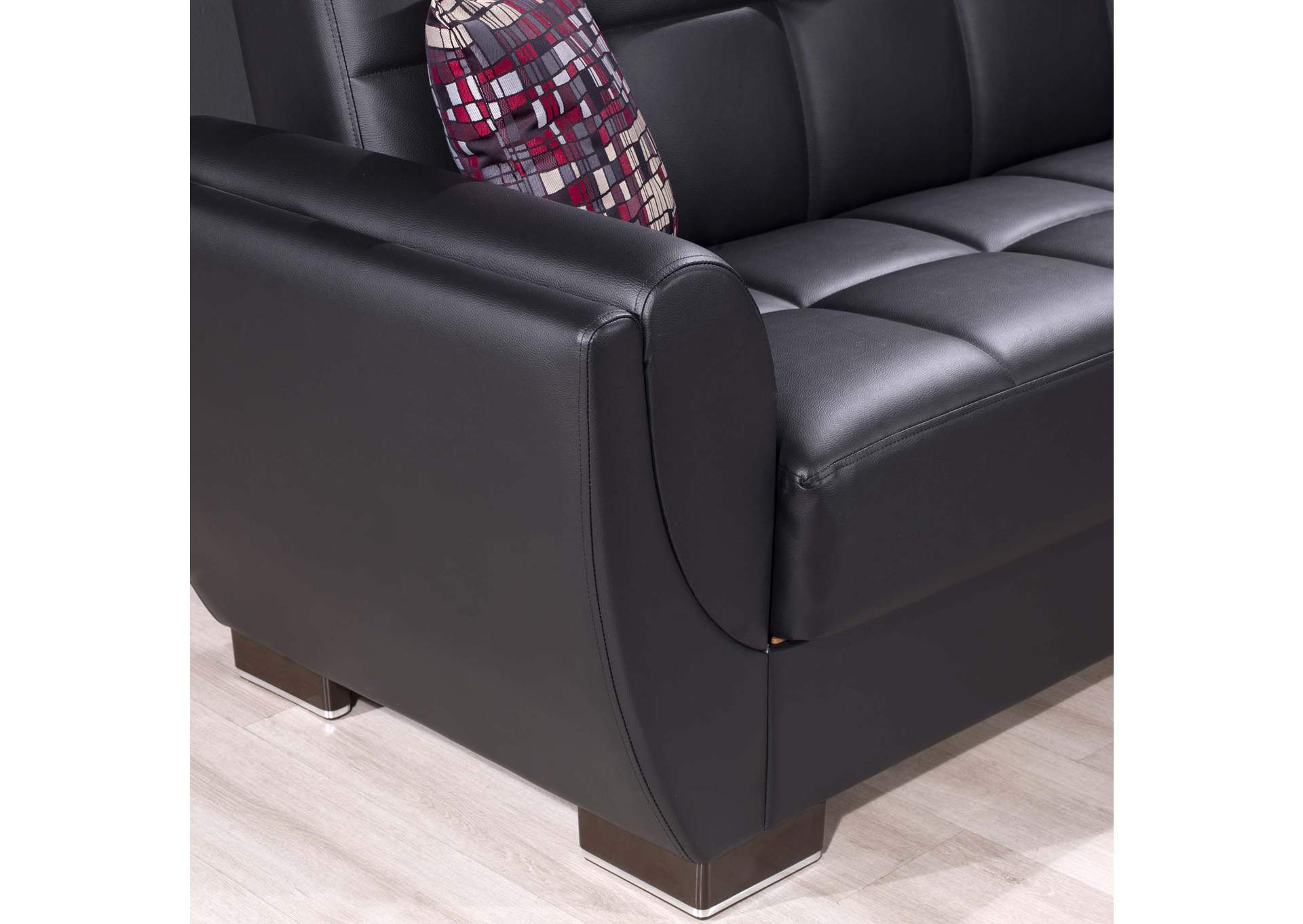Air Armada Sofabed - #115 Black Pu