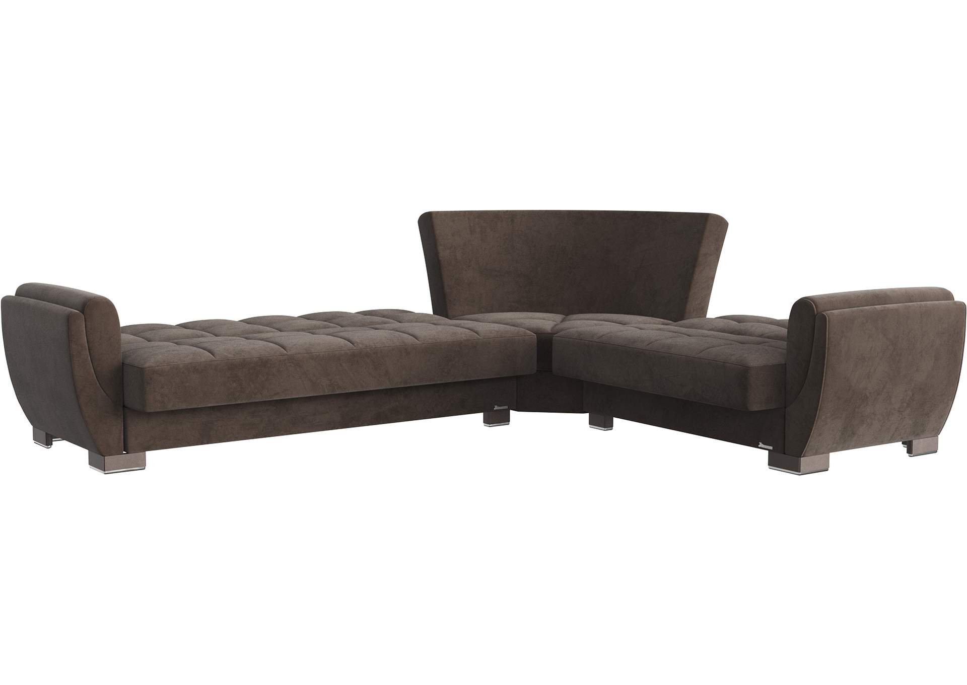 Armada Air Sectional S+L+W - #108 Brown - Brown image 4