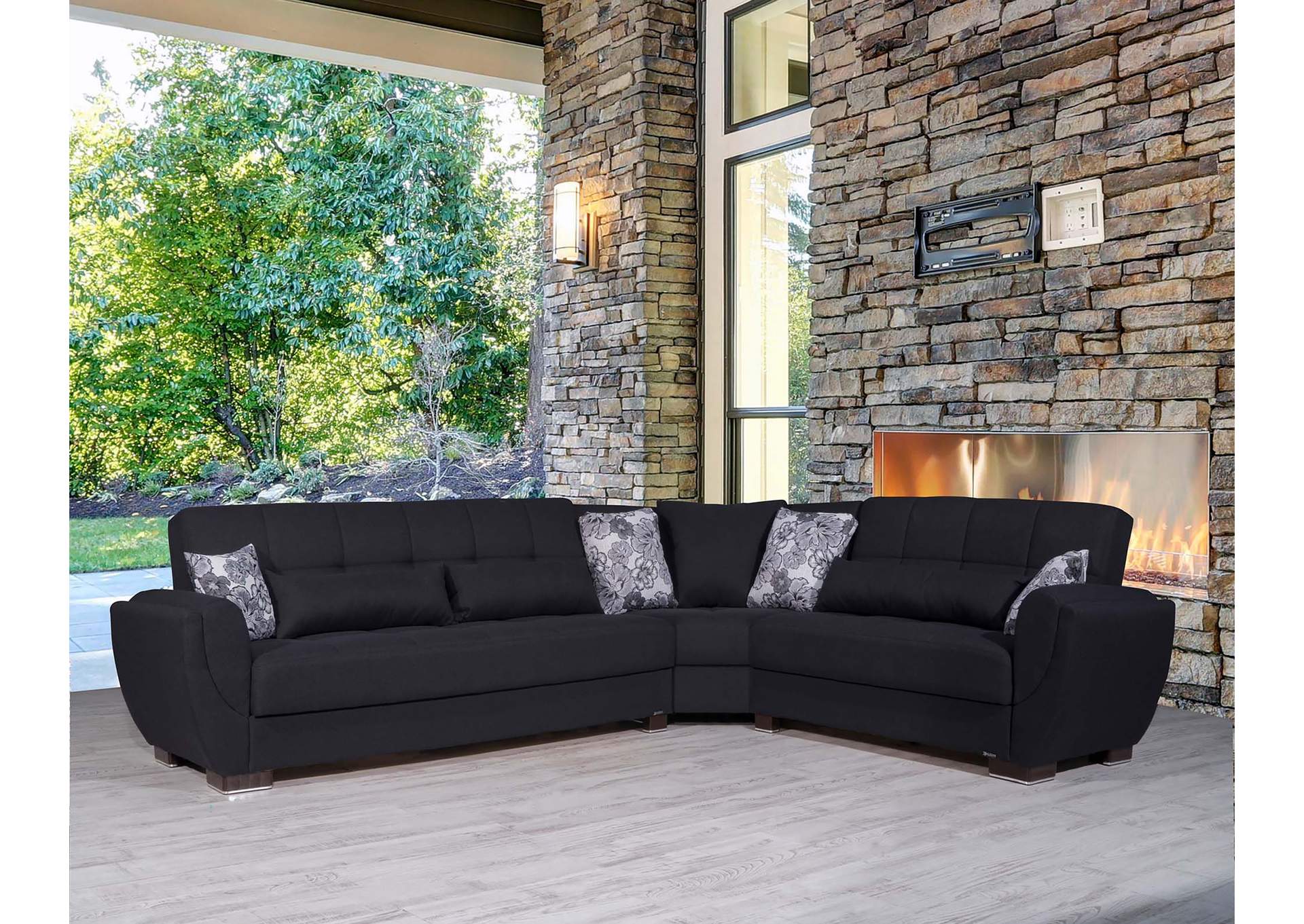 Armada Air Sectional S+L+W - #111 Dark Denim Blue image 1