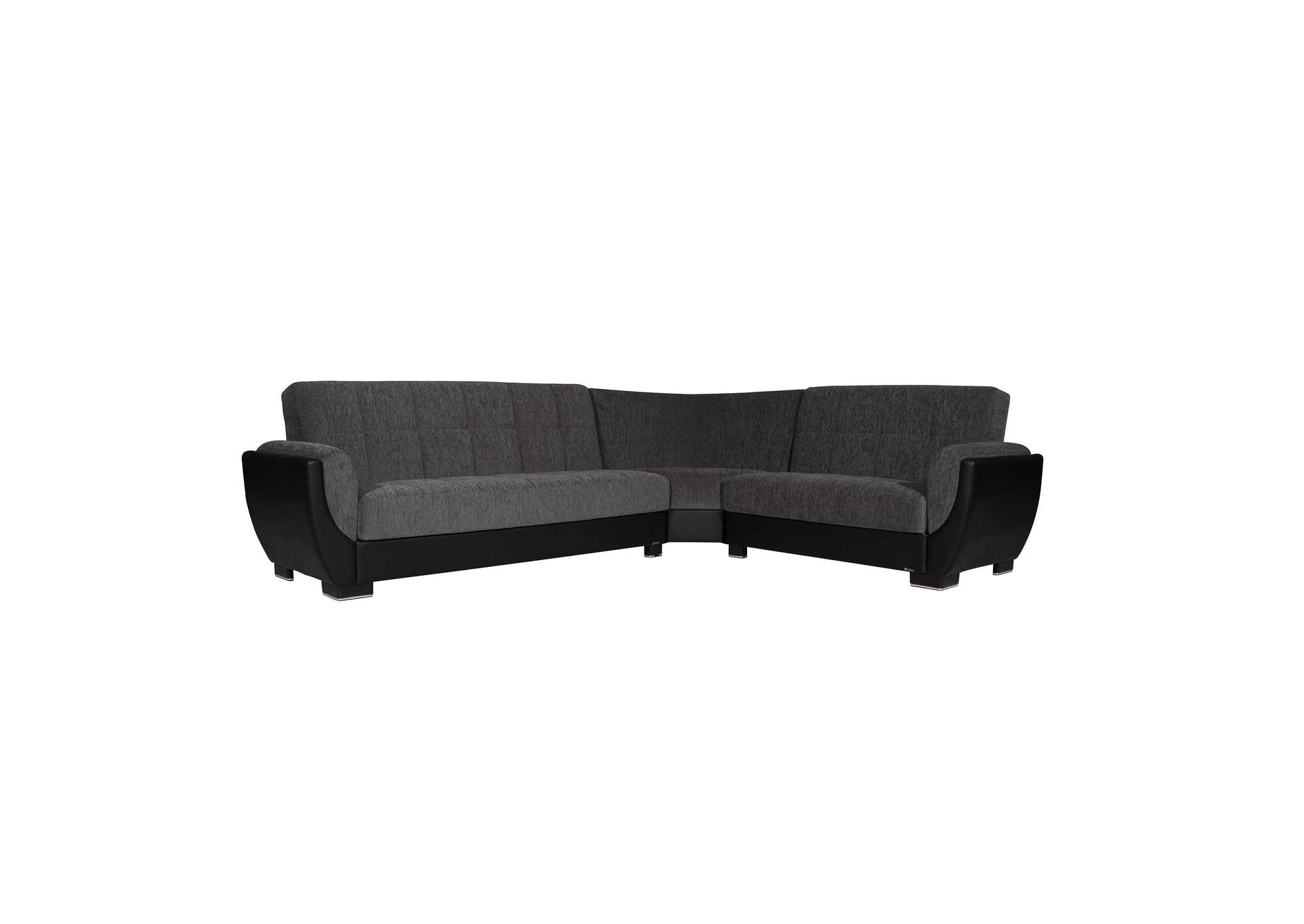 Armada Air Sectional S+L+W - #118 Gray - Black image 4