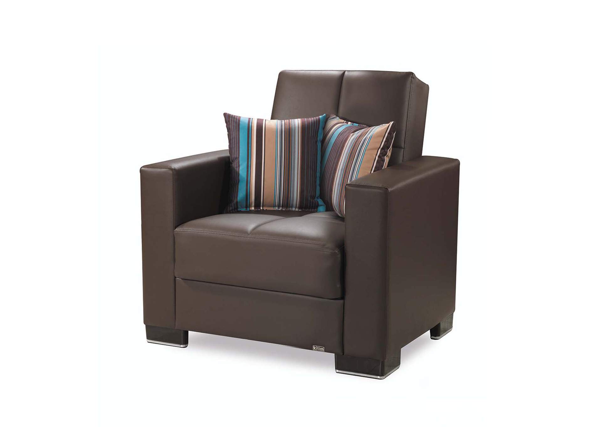Armada Sofabeds Chair - #16 Brown Pu