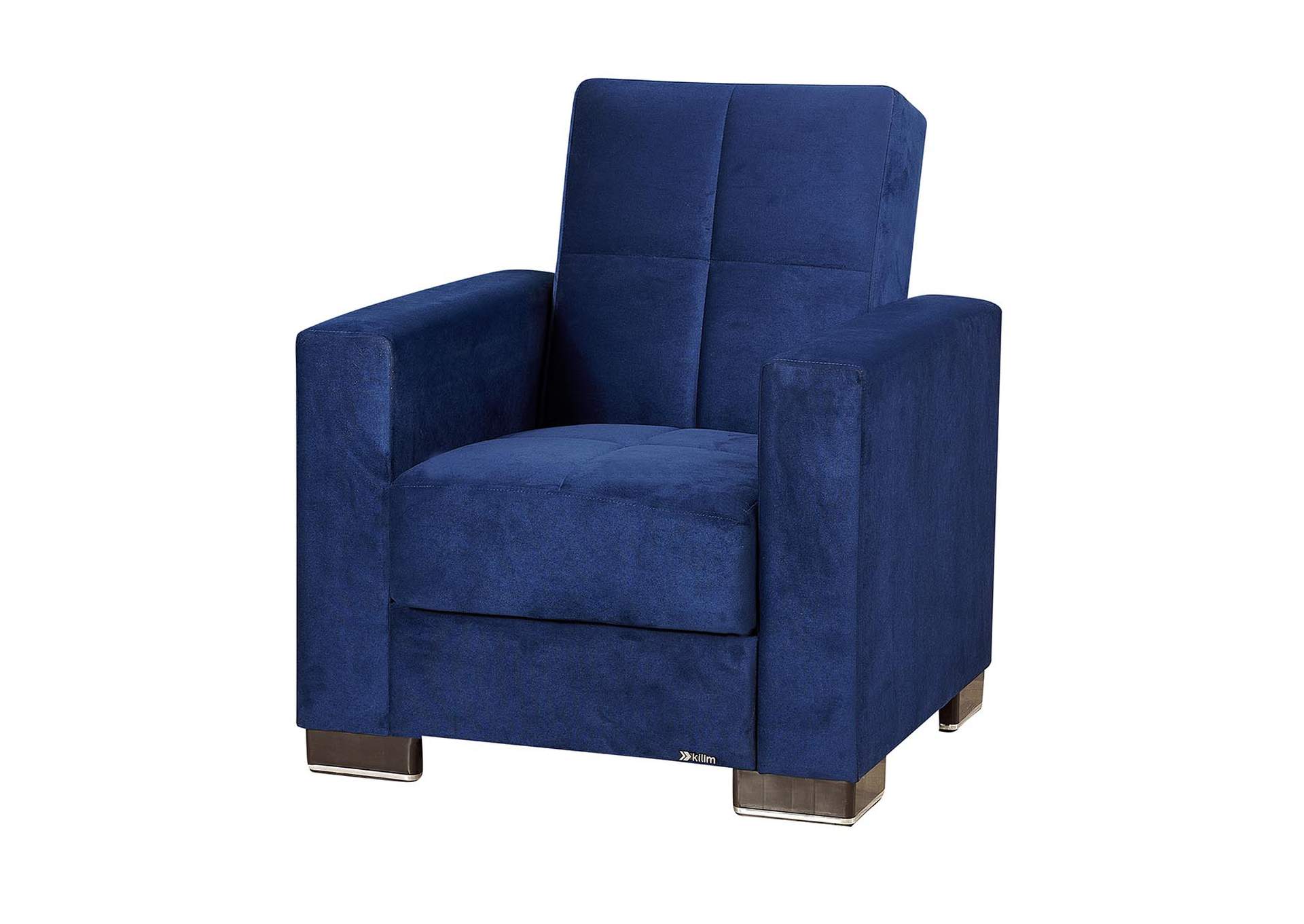 Armada Chair - #4 Microfiber Blue image 1