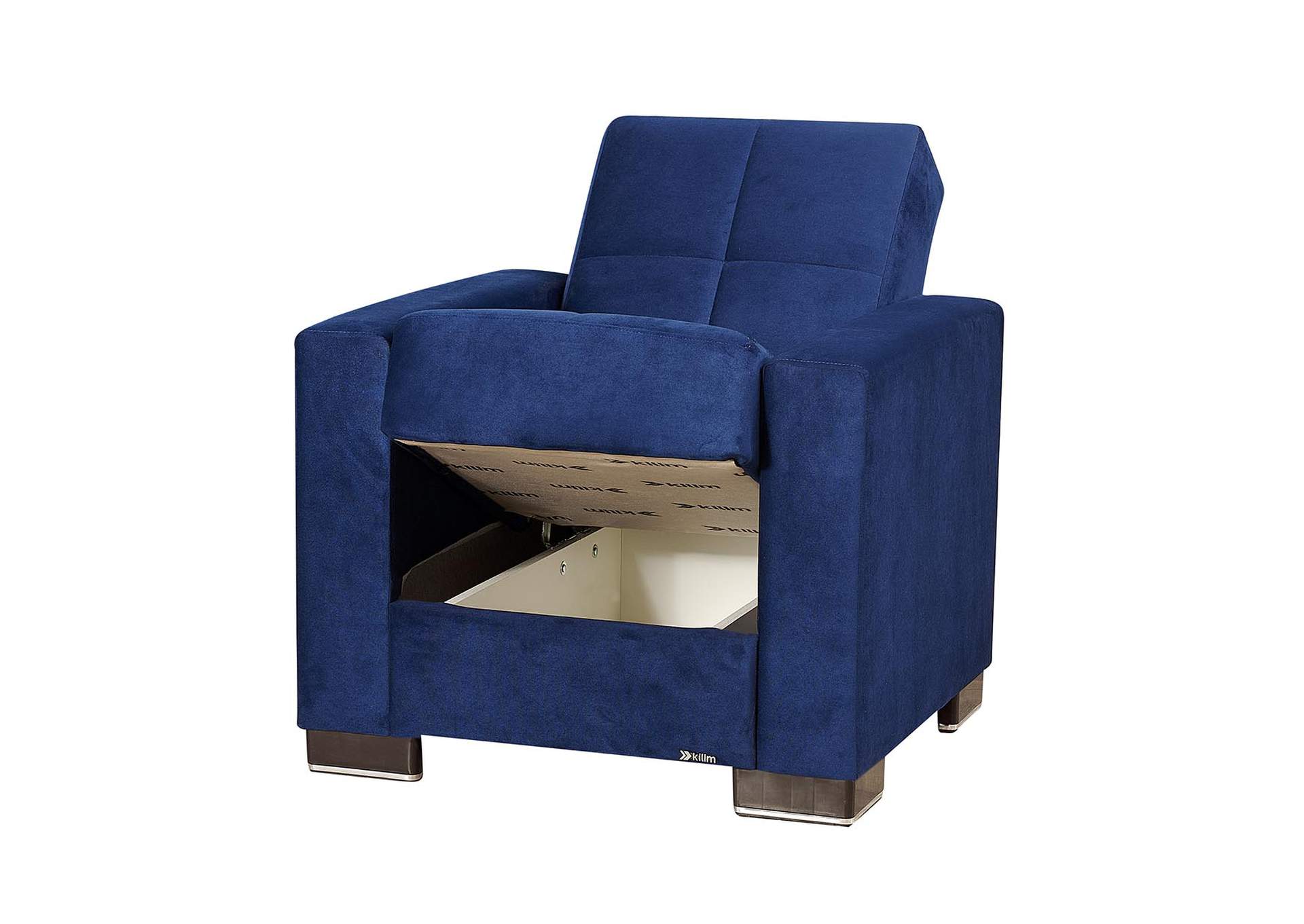 Armada Chair - #4 Microfiber Blue image 3