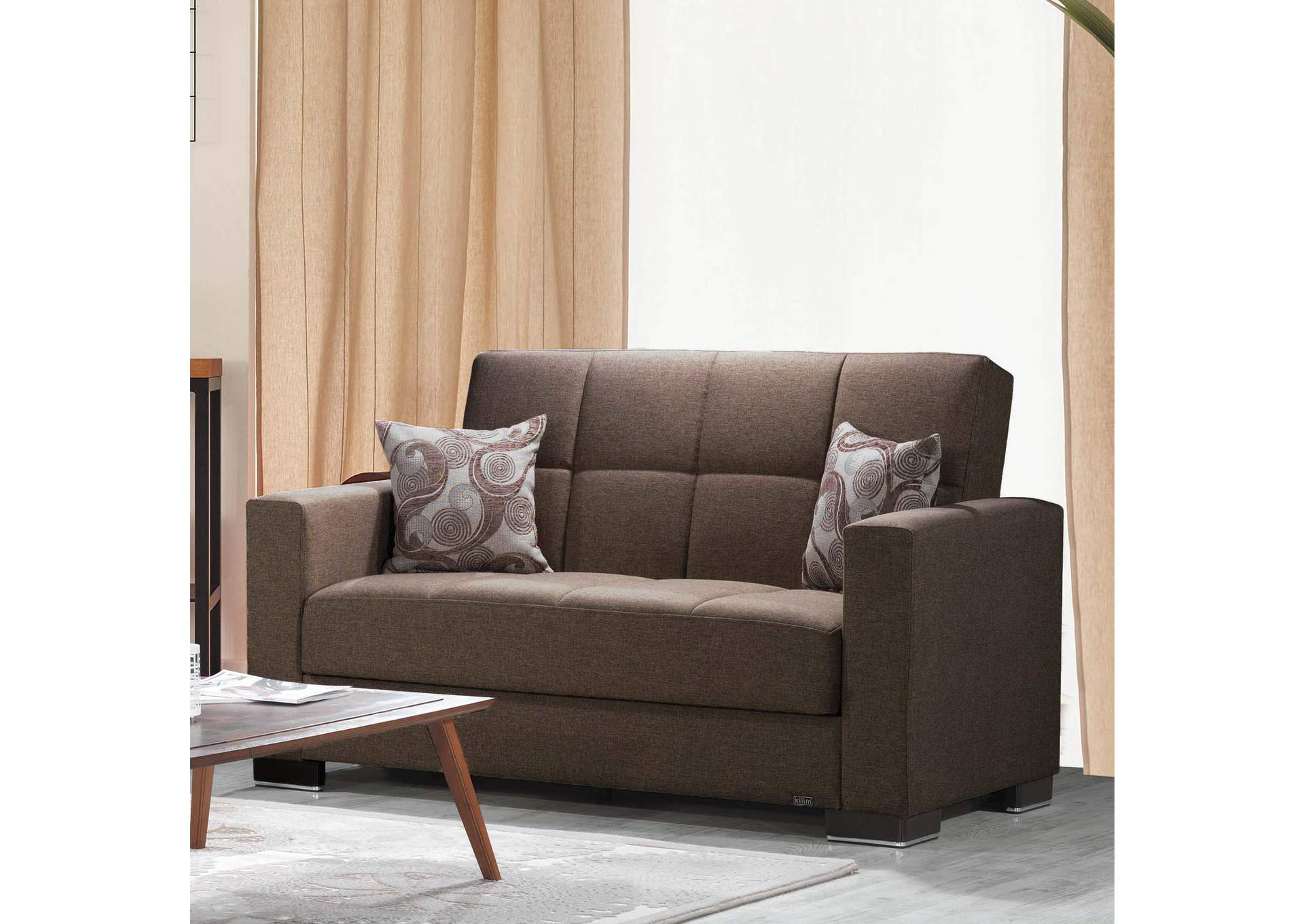 Armada Loveseat Seat - #12 Brown