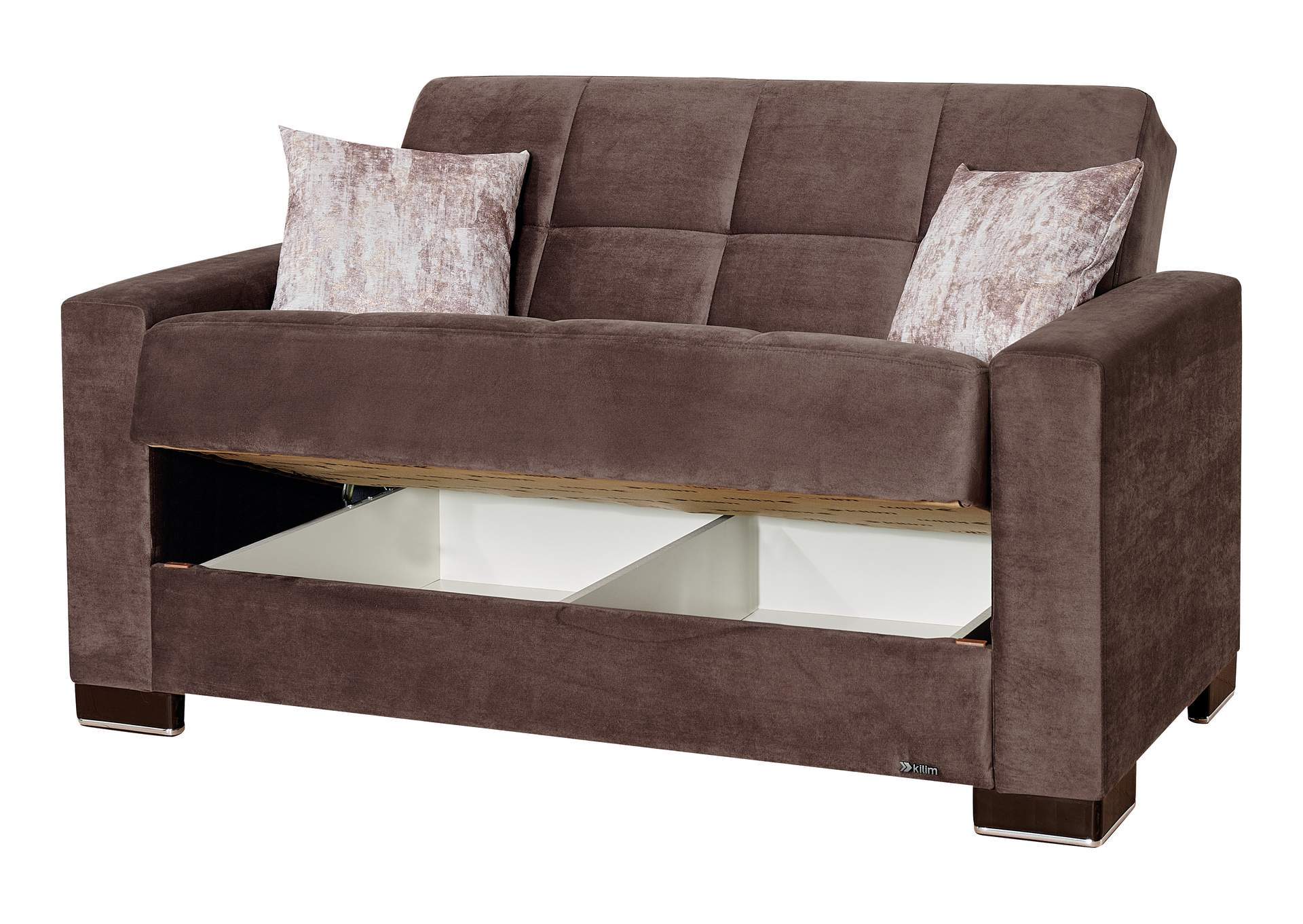 Armada Loveseat Seat - #8 Microfiber Brown image 5