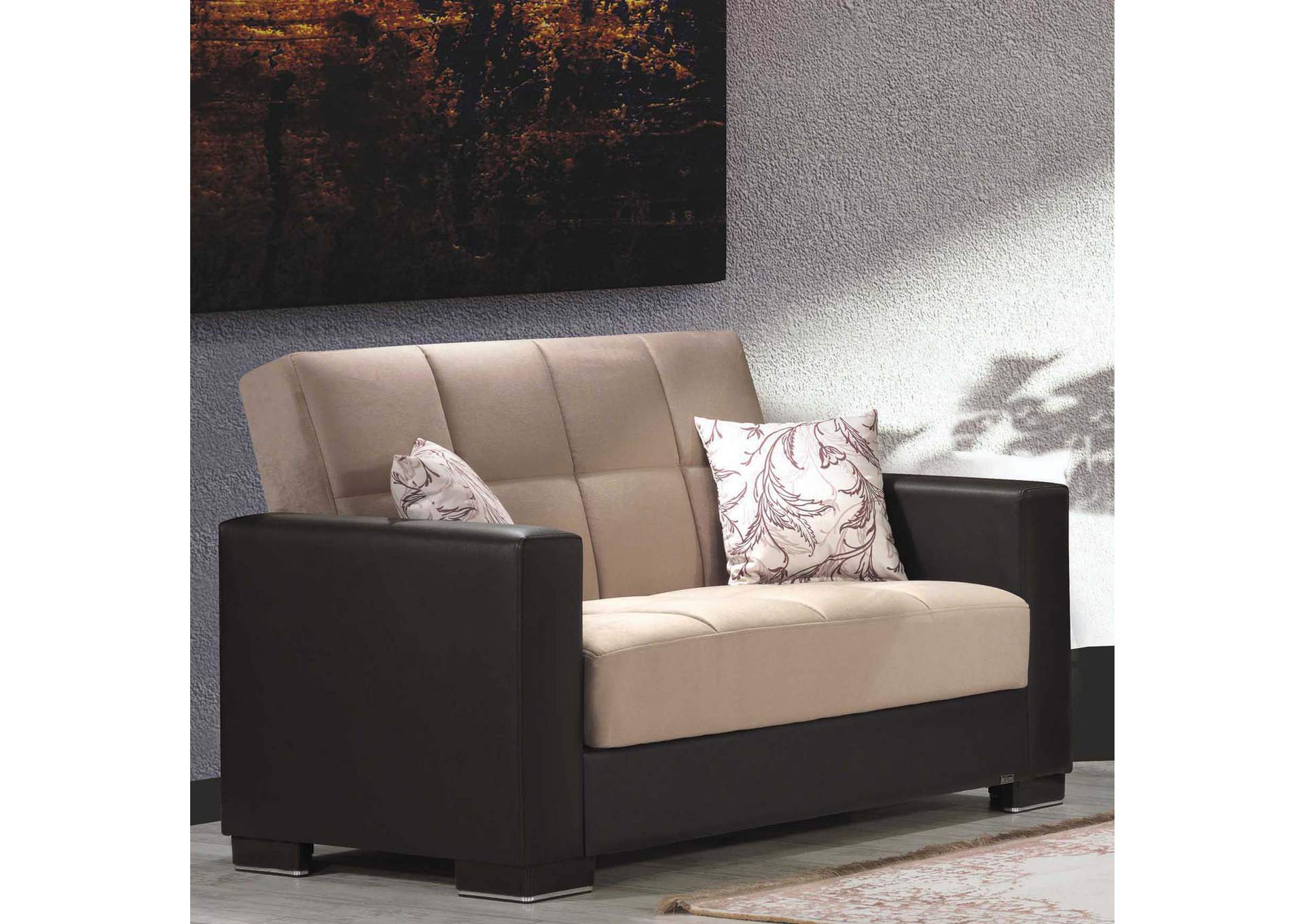 Armada Loveseat Seat - #9 Sand - Brown image 1