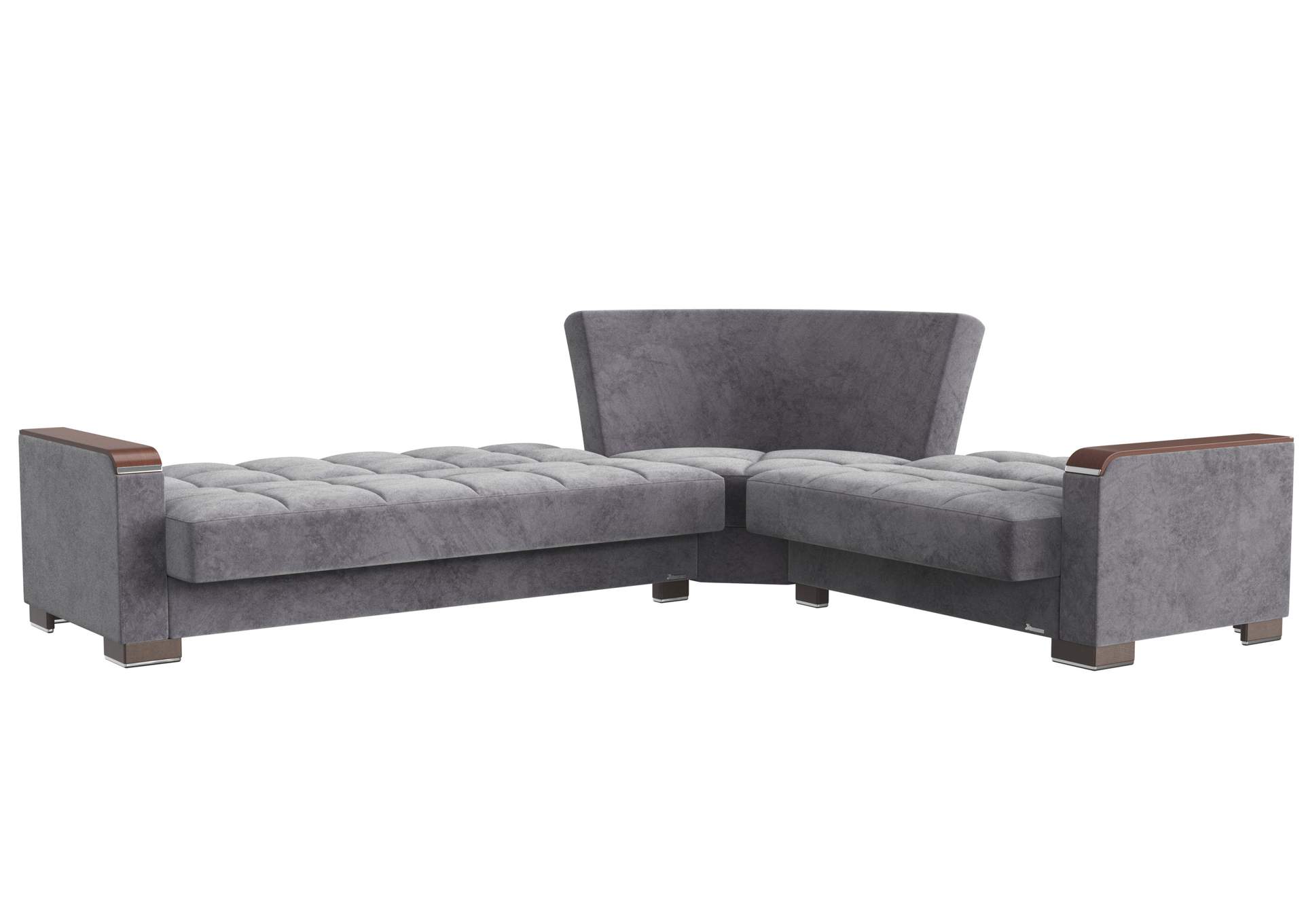Armada Sectional S+L+W - #301 Microfiber Gray image 4
