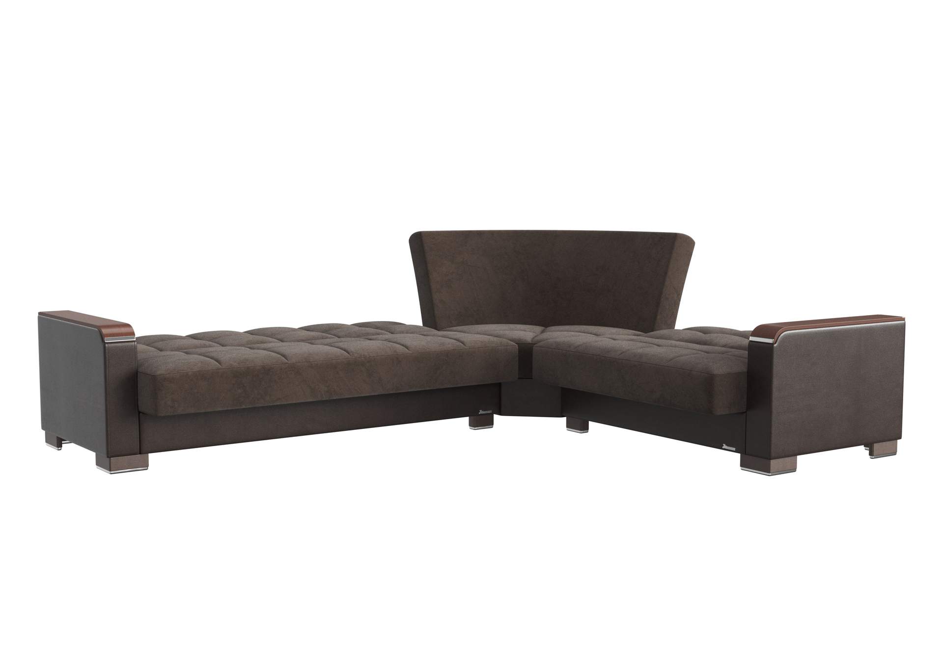 Armada Sectional S+L+W - #307 Brn - Brwn image 4