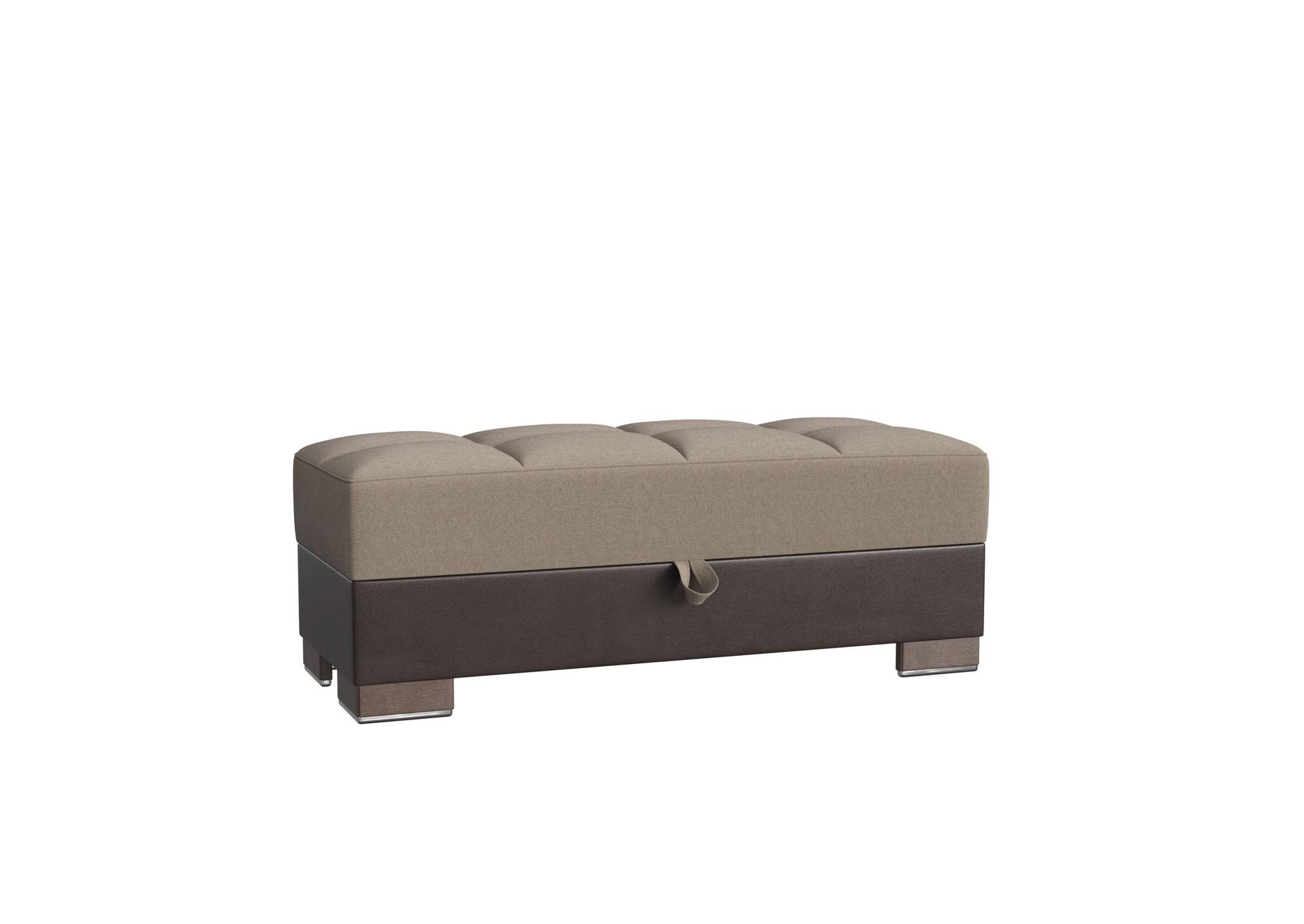 Armada Lounge Sectional Ottoman - #309 Sand - Brown image 1
