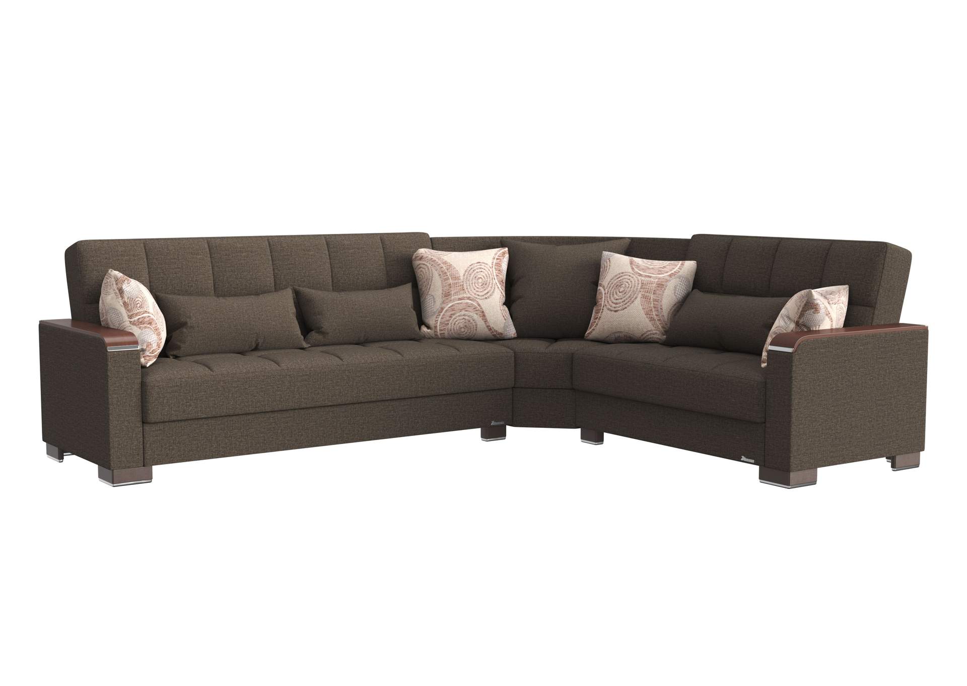 Armada Sectional S+L+W - #312 Brown image 1