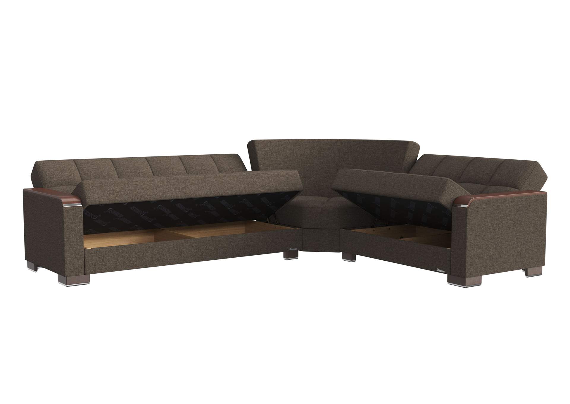 Armada Sectional S+L+W - #312 Brown image 3