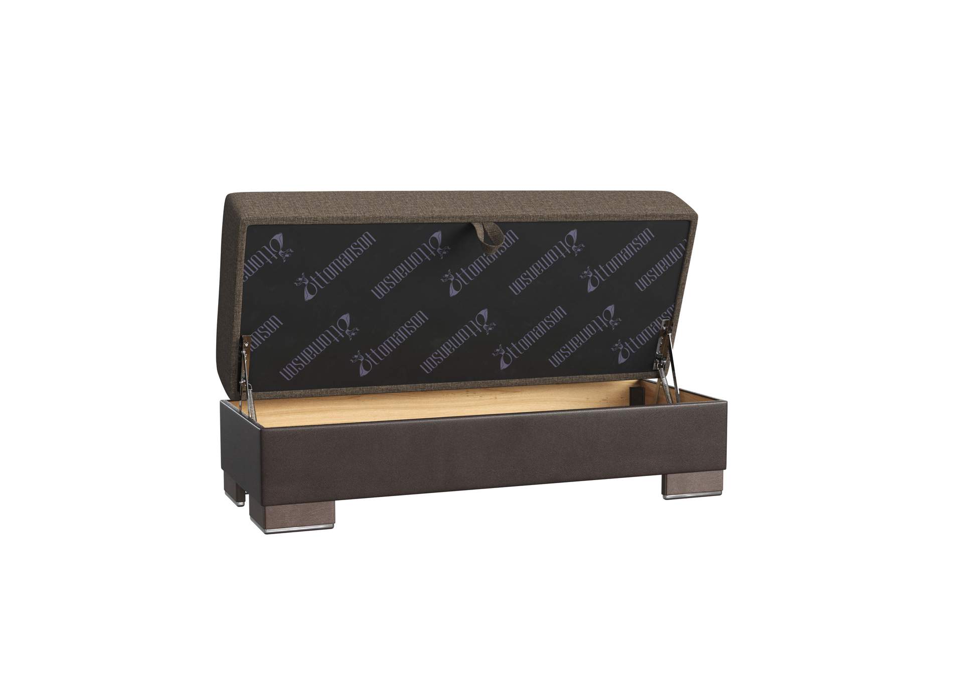 Armada Lounge Sectional Ottoman - #314 Brn - Brn image 3
