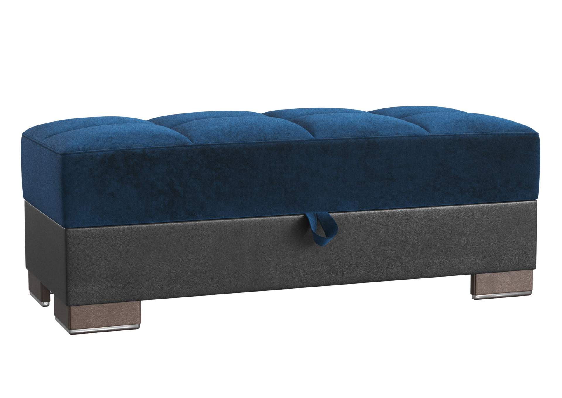 Armada Lounge Sectional Ottoman - #317 Emerald Blue image 1