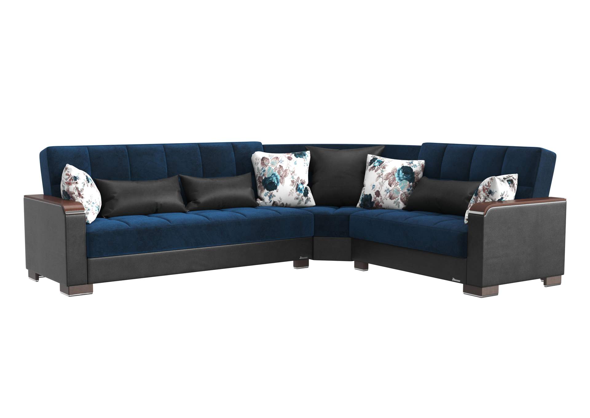 Armada Sectional S+L+W - #317 Emerald Blue image 1