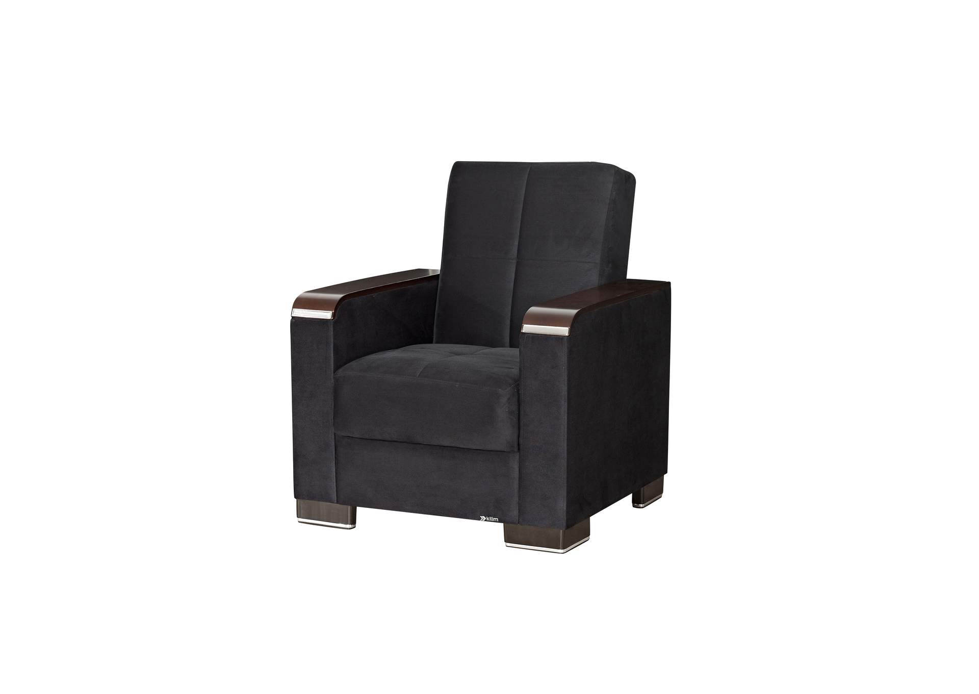 Armada Chair - #303 Microfiber Black
