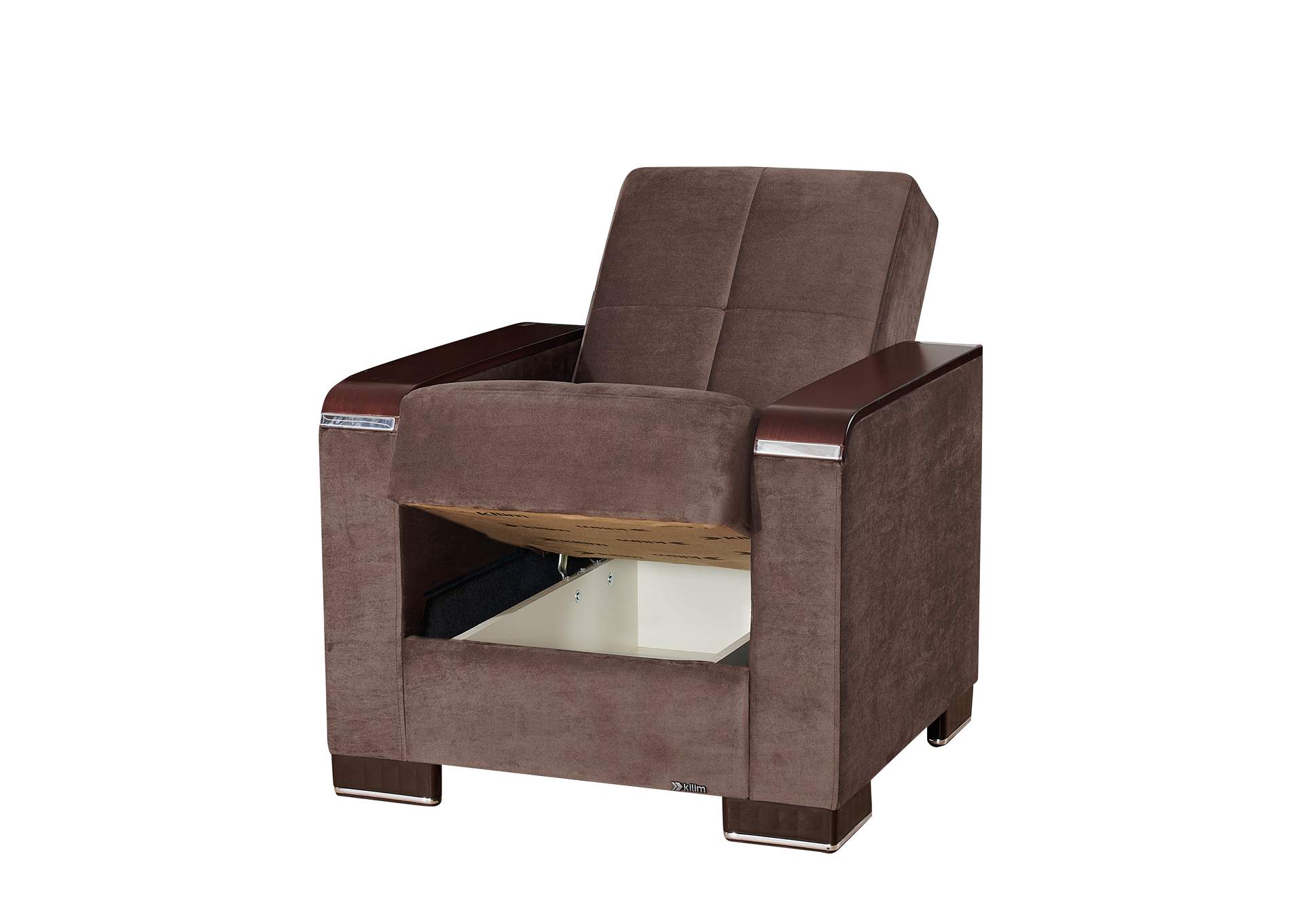 Armada Chair - #308 Microfiber Brown image 4