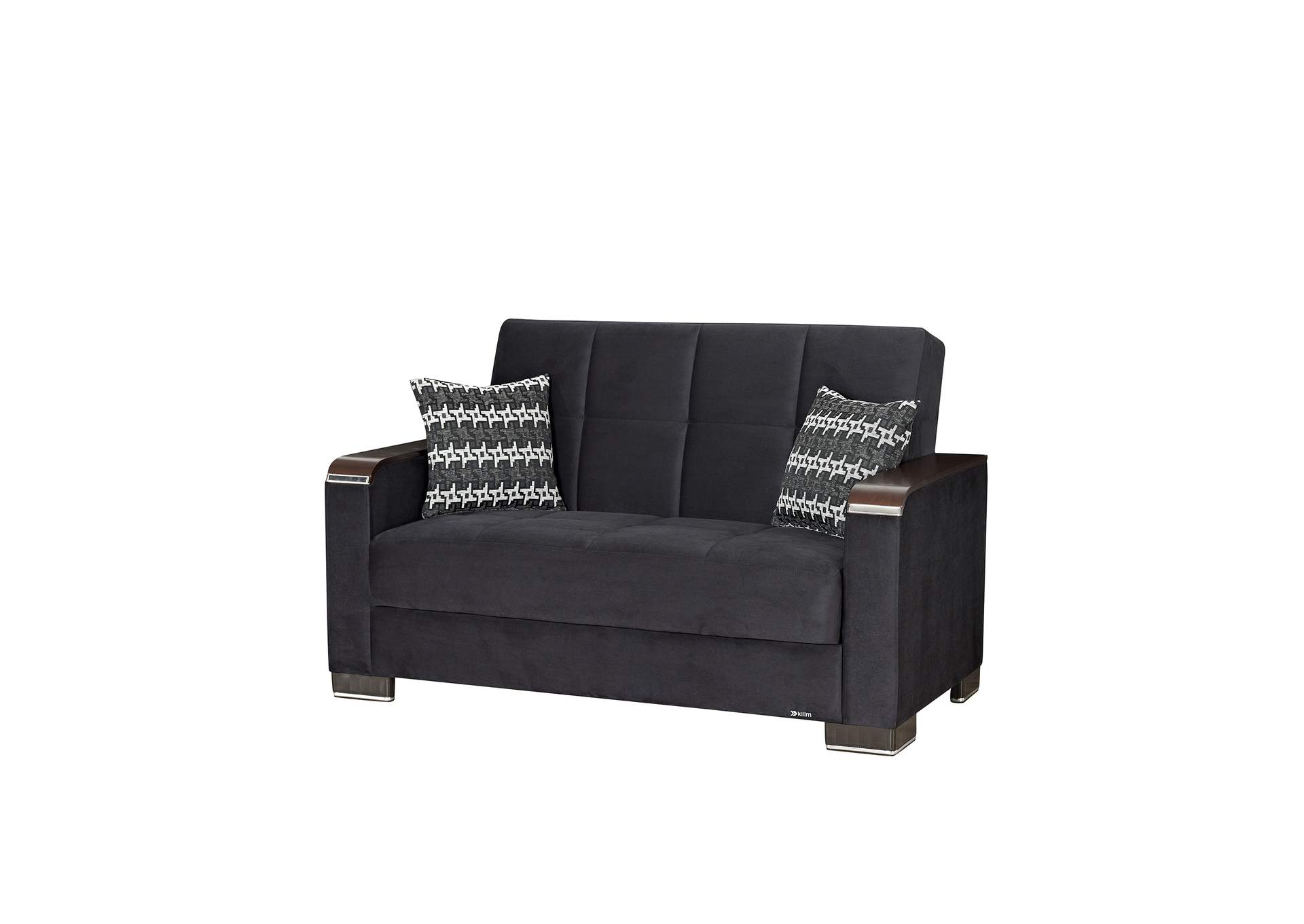 Armada Loveseat - #303 Microfiber Black image 3