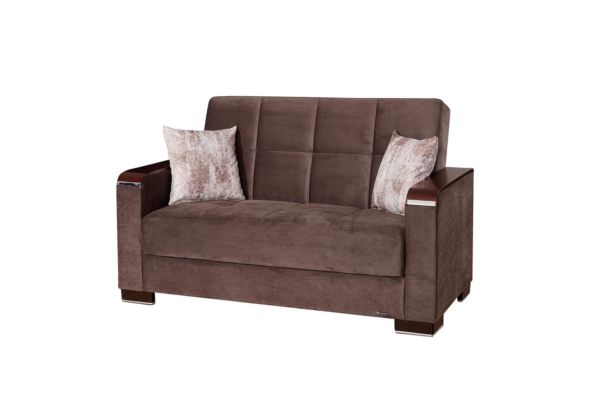 Armada Loveseat Seat - #308 Microfiber Brown image 1
