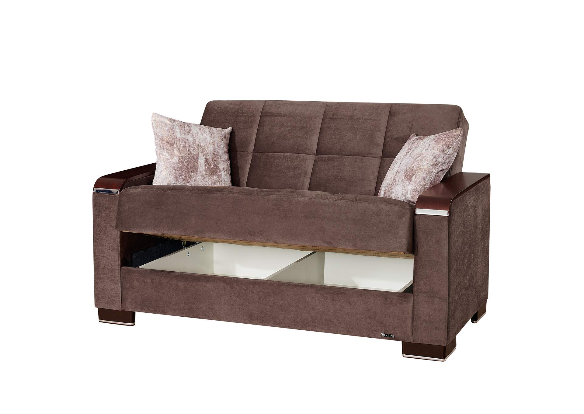 Armada Loveseat Seat - #308 Microfiber Brown image 3