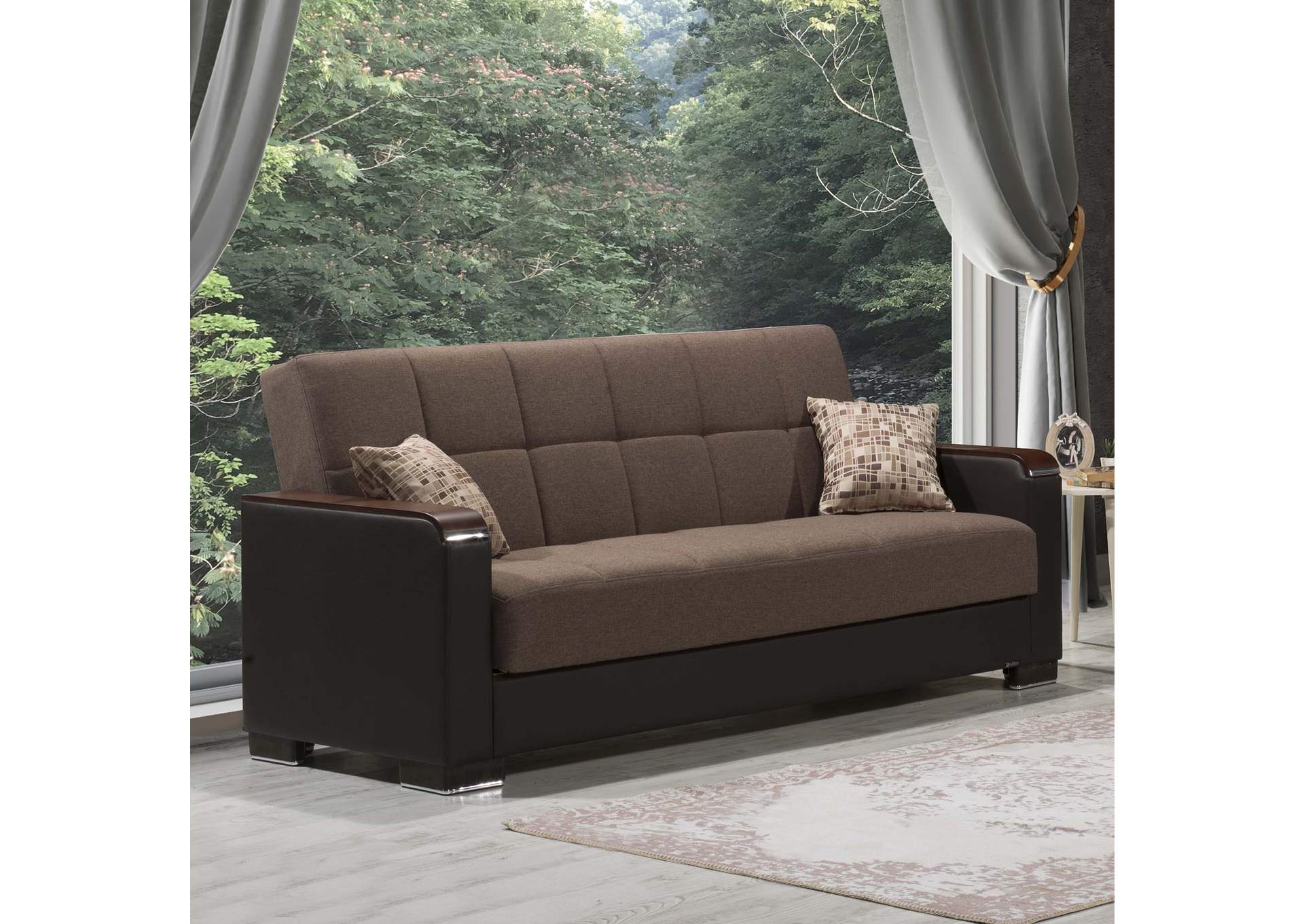 Armada Sofabed - #314 Brn - Brn image 1