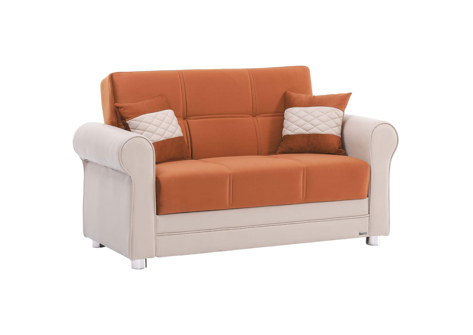 Avalon New Loveseat Seat - Orange image 1