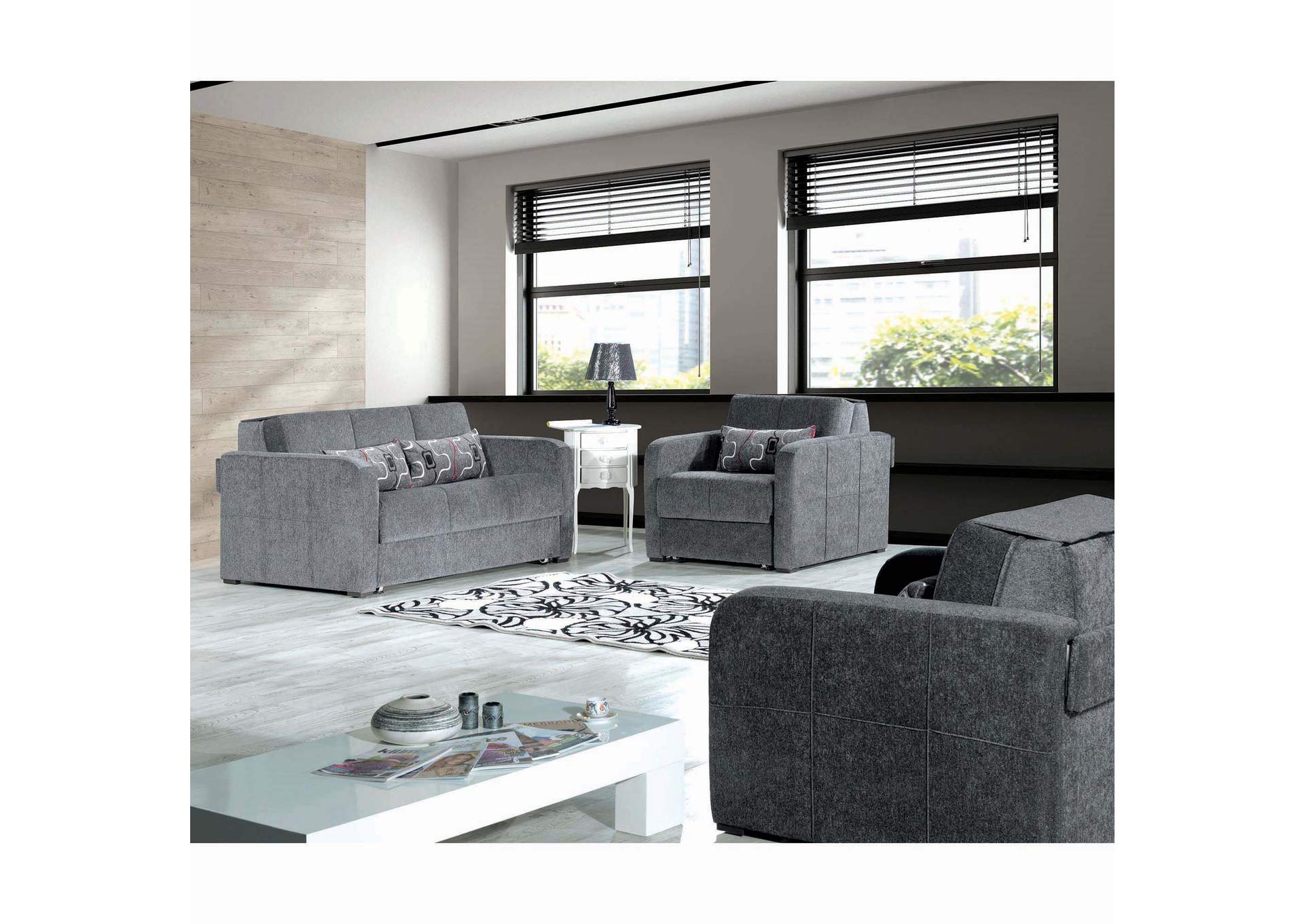 Ferra Fashion Chair Sleeper - Gray 26 - 370 image 3