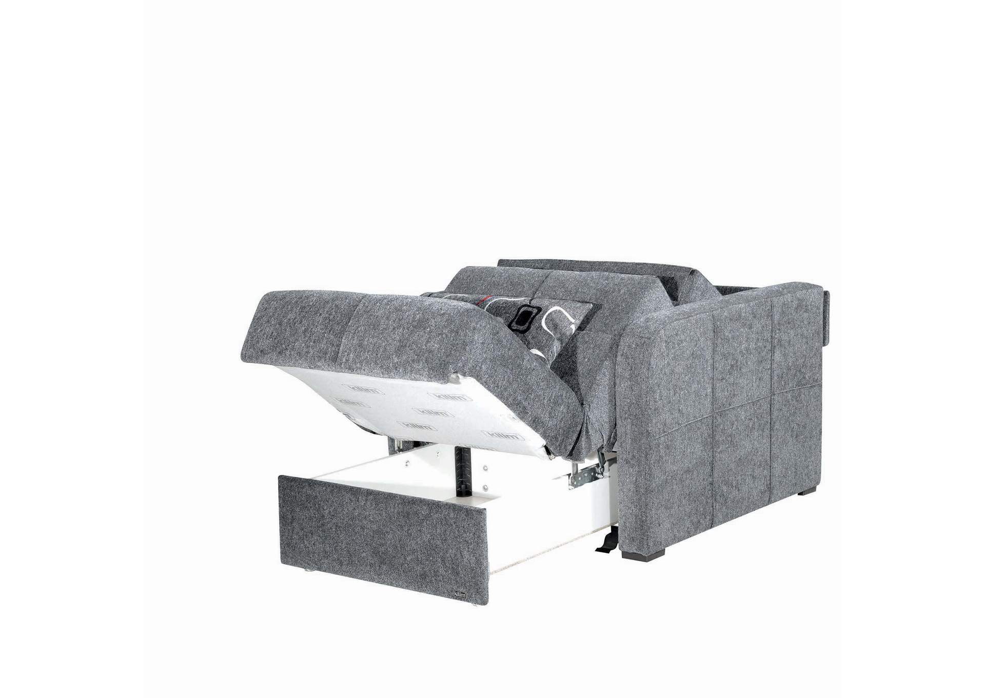Ferra Fashion Chair Sleeper - Gray 26 - 370 image 5