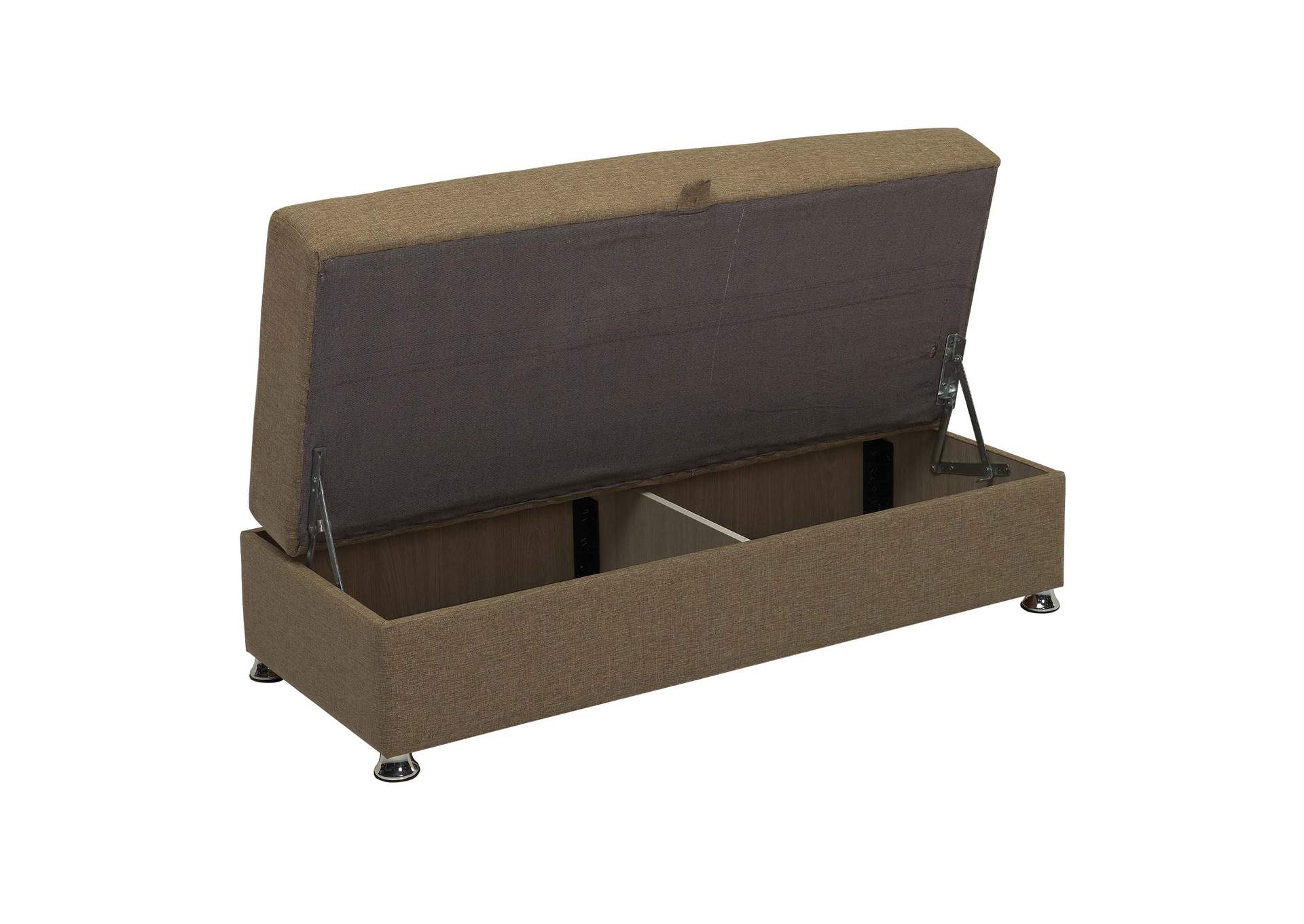 Harmony Ottoman - Brown