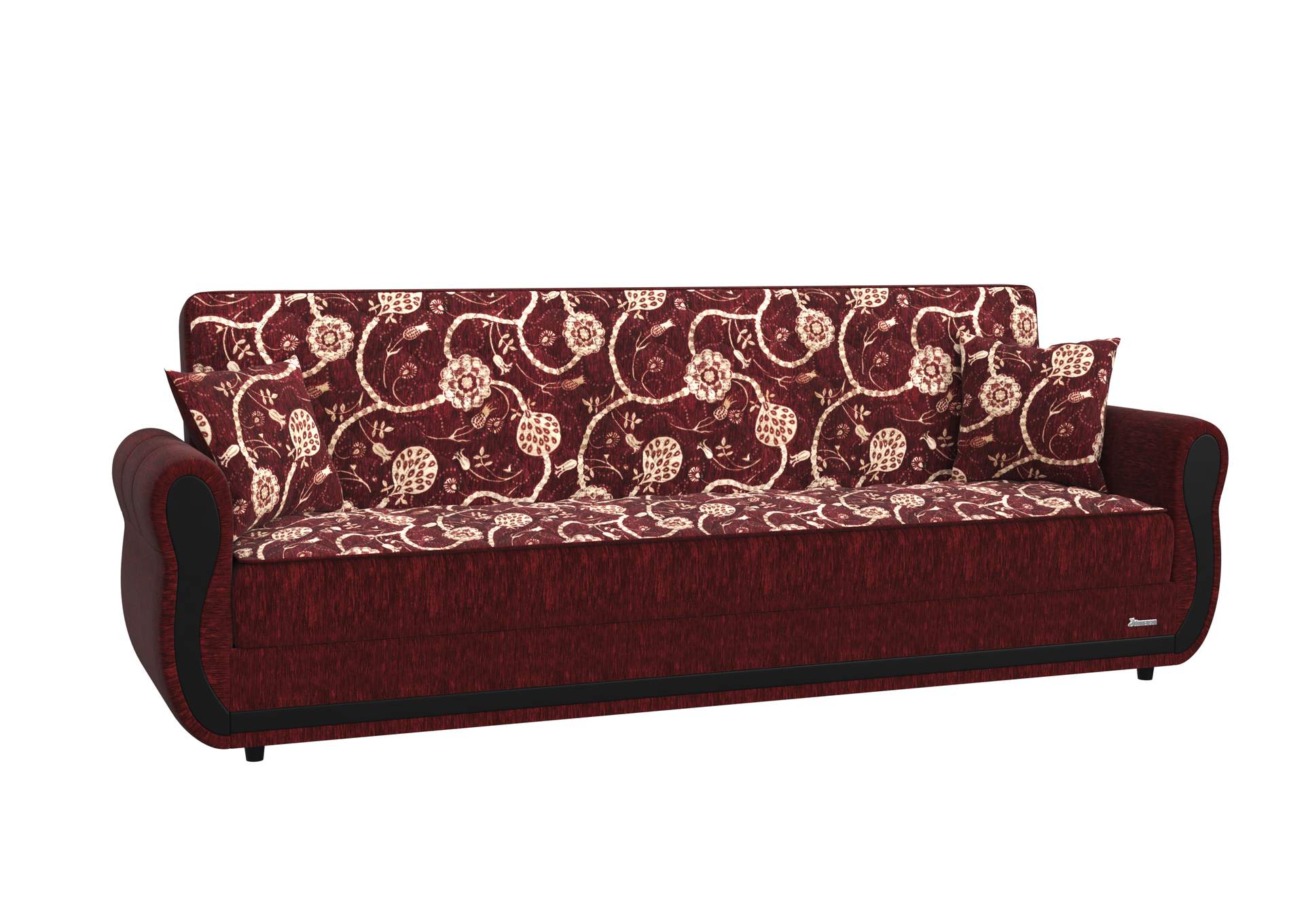 Havana Sofa - Burgundy image 1