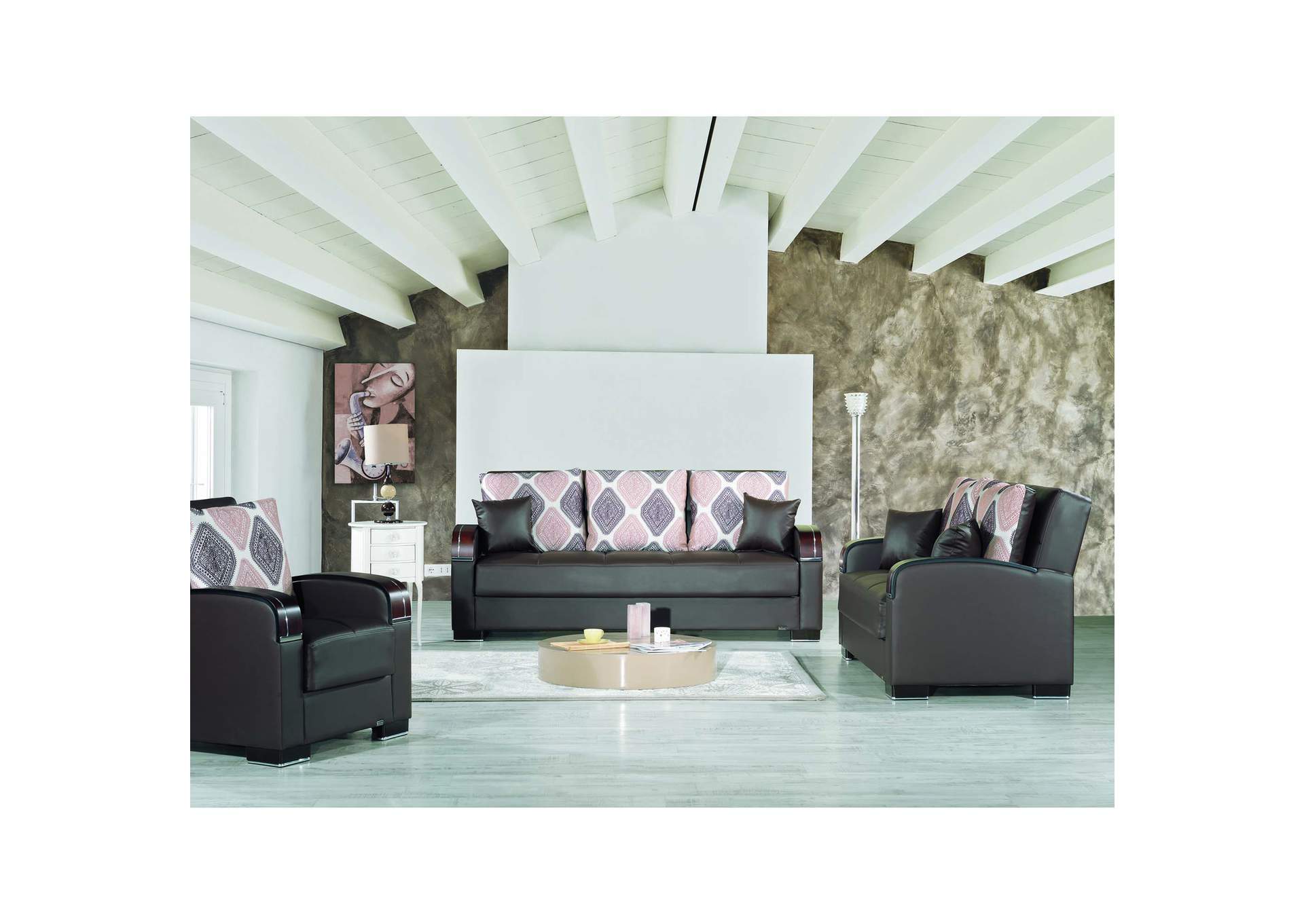 Mobimax Loveseat Seat - Brown Pu image 1