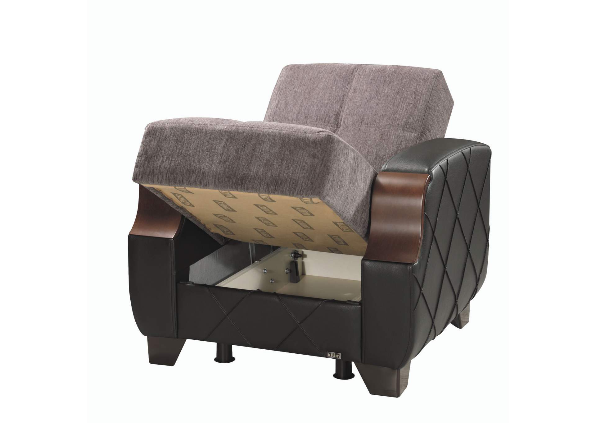 Molina Armchair - Floket Gray image 4