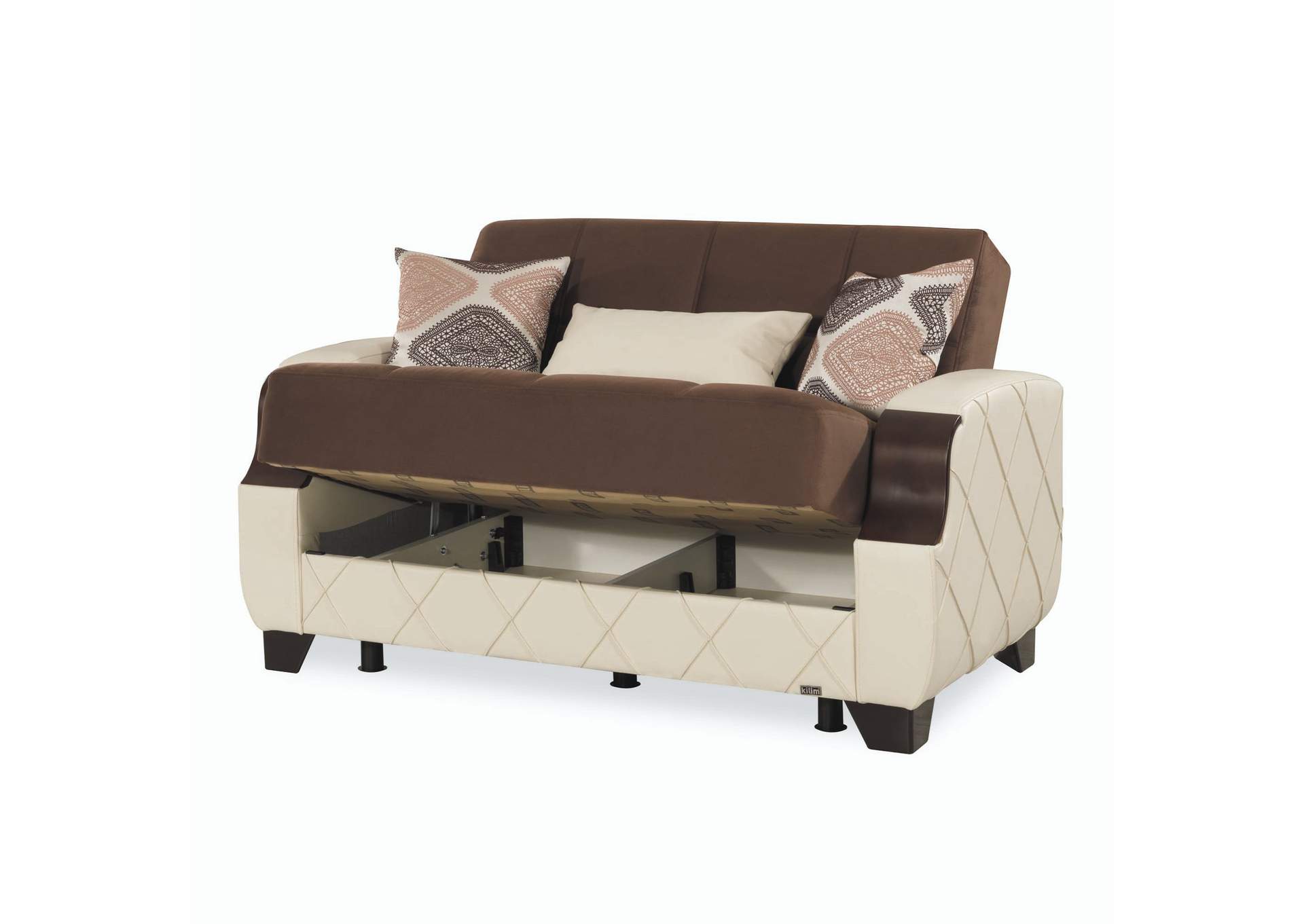 Molina Loveseat Seat - Dark Brown - Cream 27 - 598 - 16 - 626 image 5