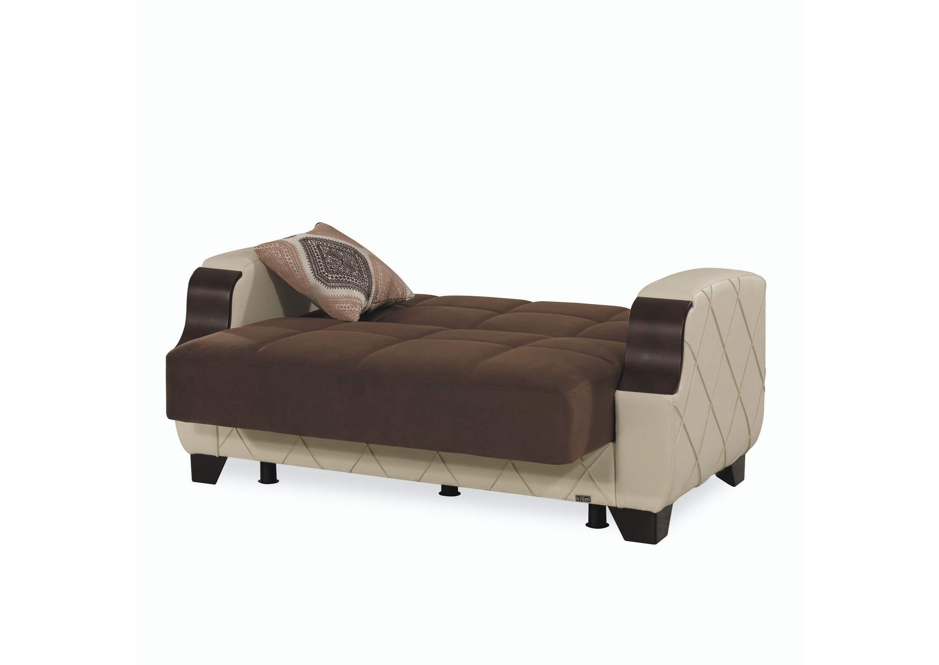 Molina Loveseat Seat - Dark Brown - Cream 27 - 598 - 16 - 626 image 6