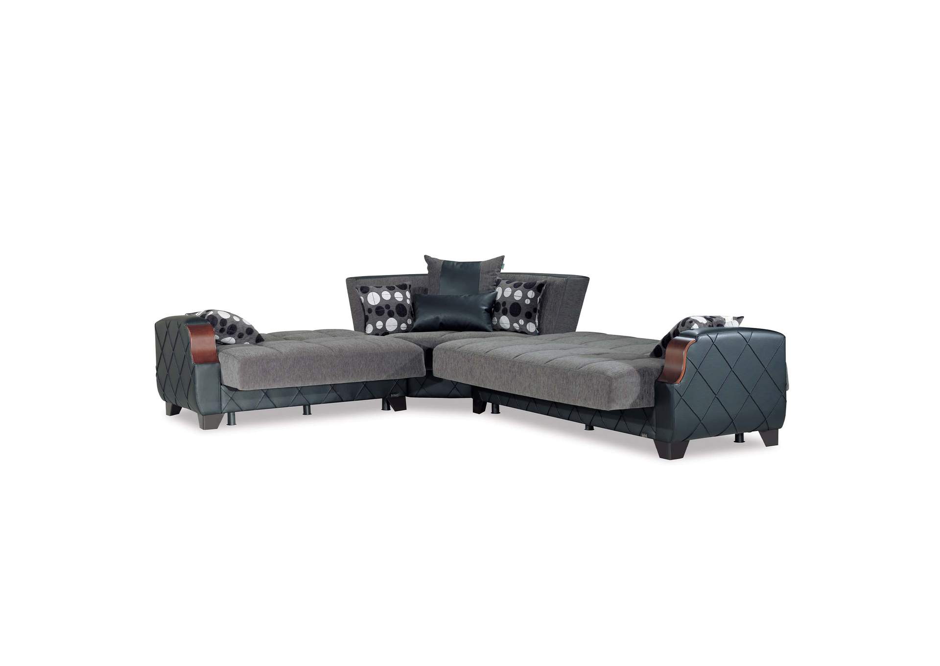 Molina Sectional - Floket Gray image 6