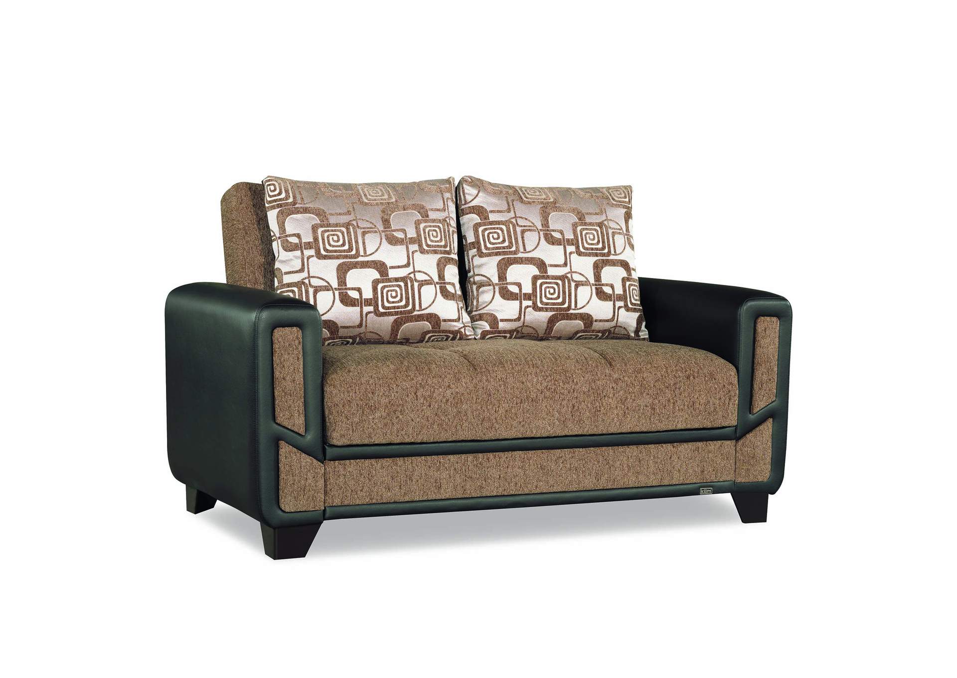 Mondo Modern Loveseat Seat - Brown 05 - 581