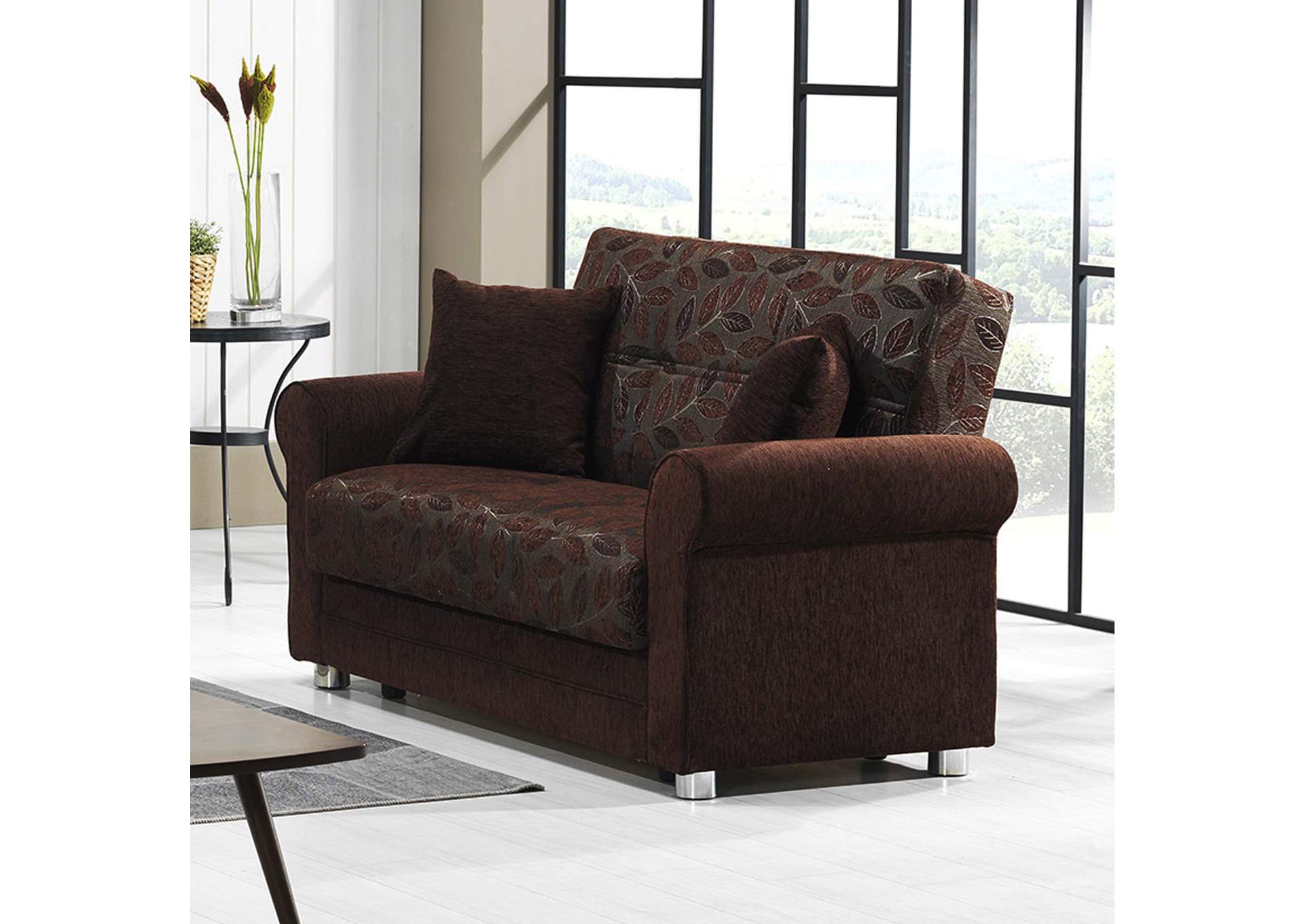 Rio Grande Loveseat Seat - Dark Brown image 1
