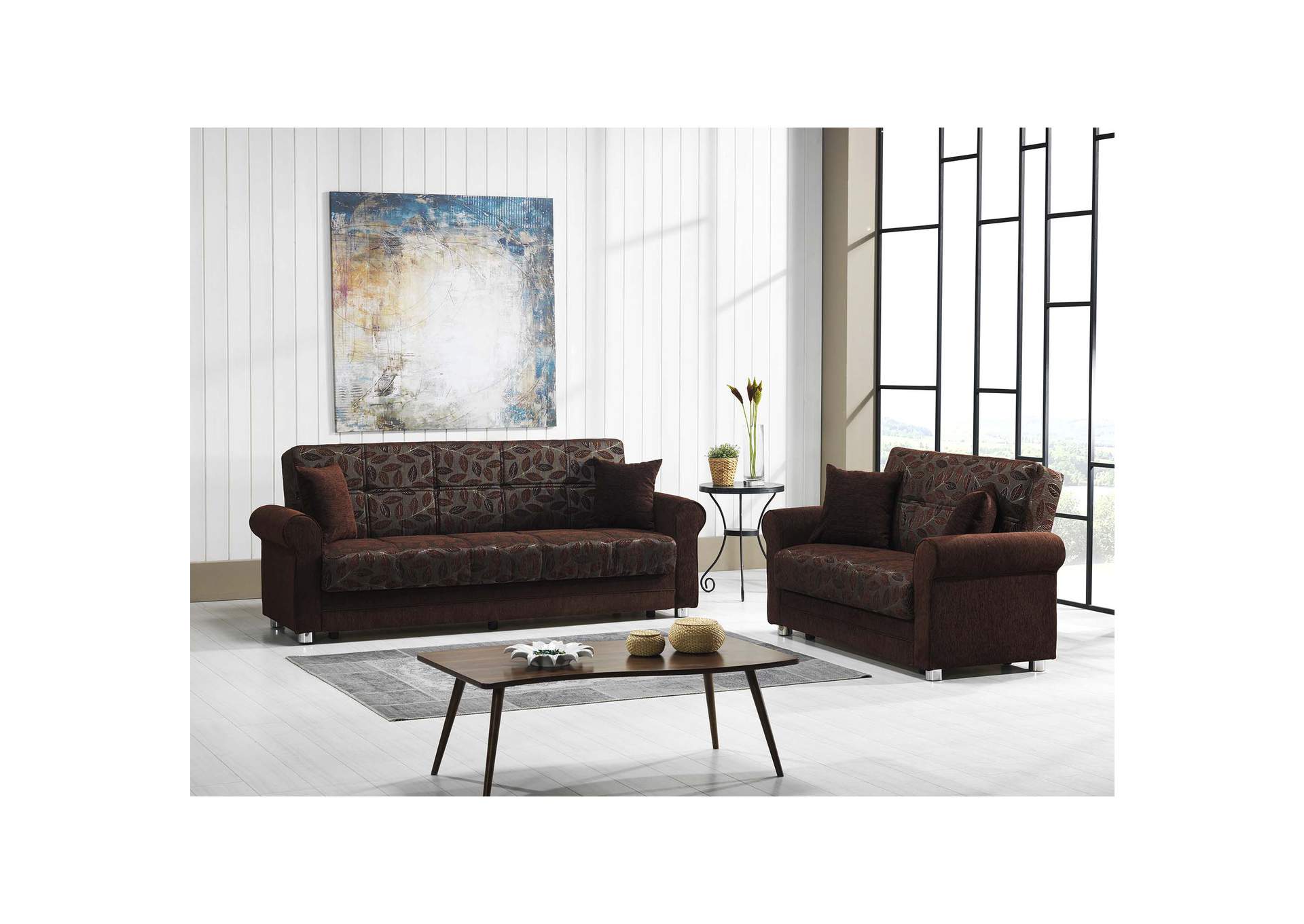 Rio Grande Loveseat Seat - Dark Brown image 5