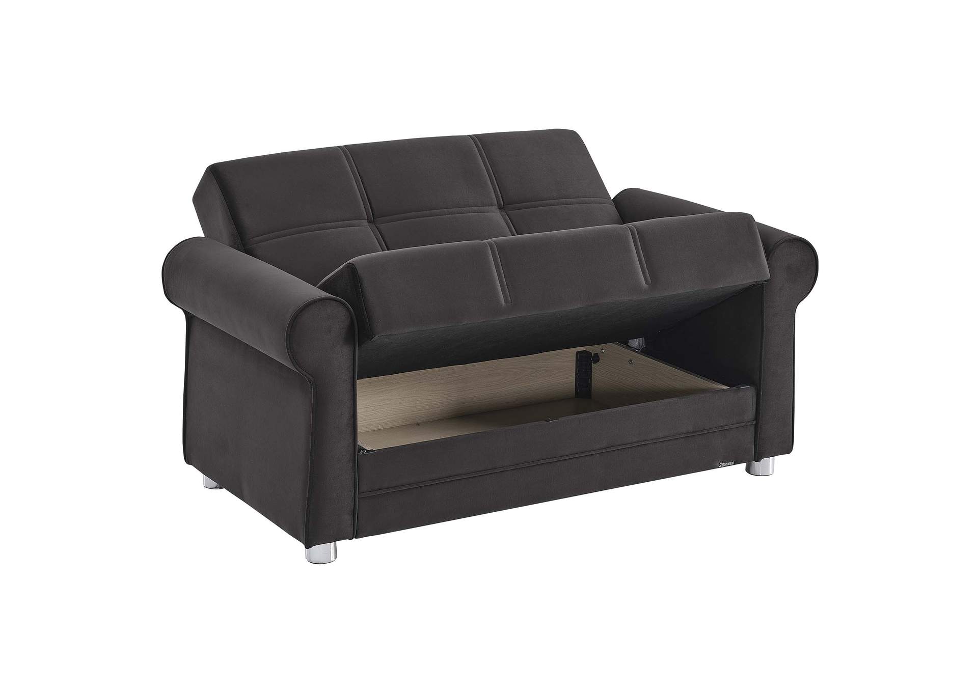 Sara Loveseat Seat - Black image 3