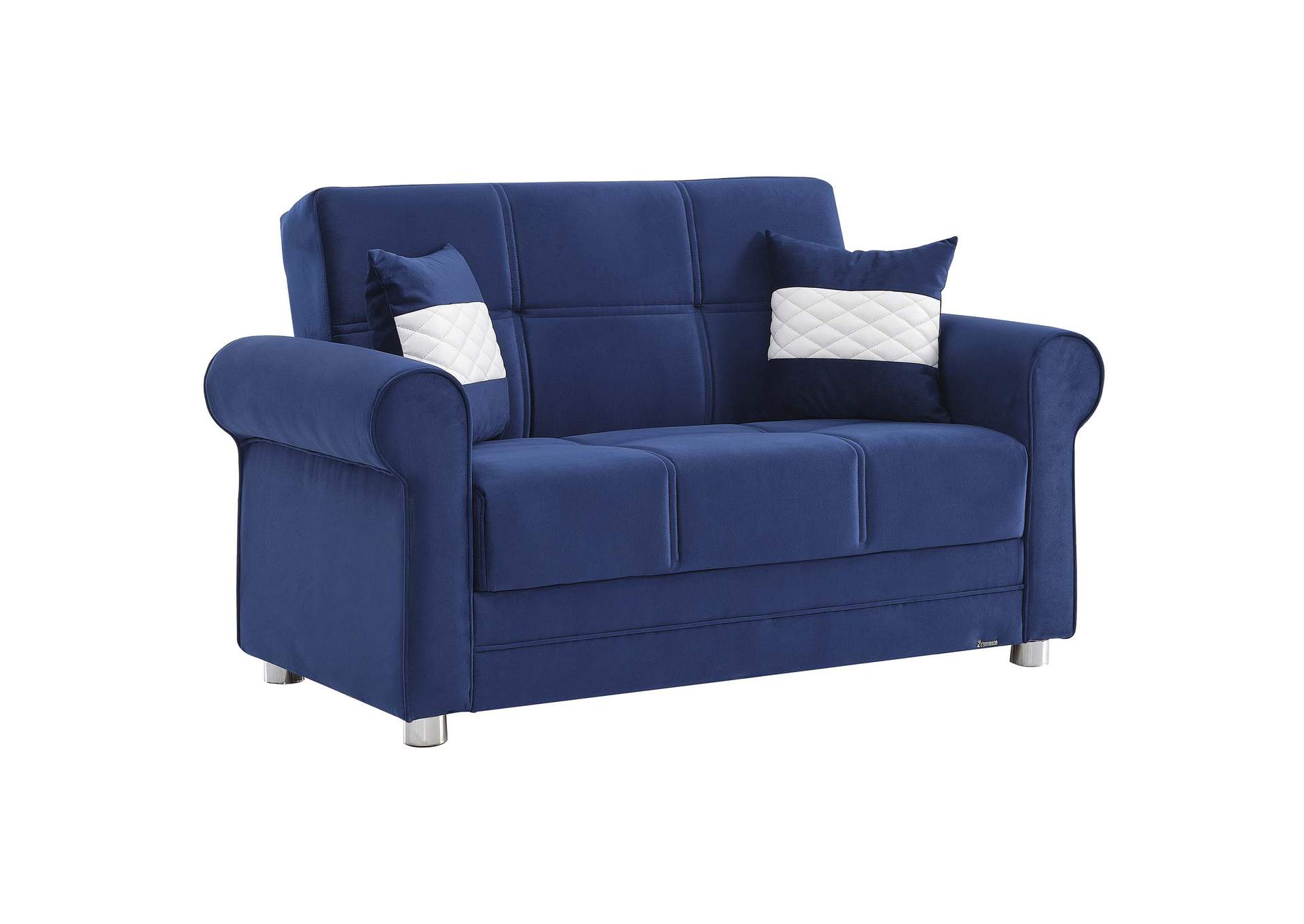 Sara Loveseat Seat - Blue image 1