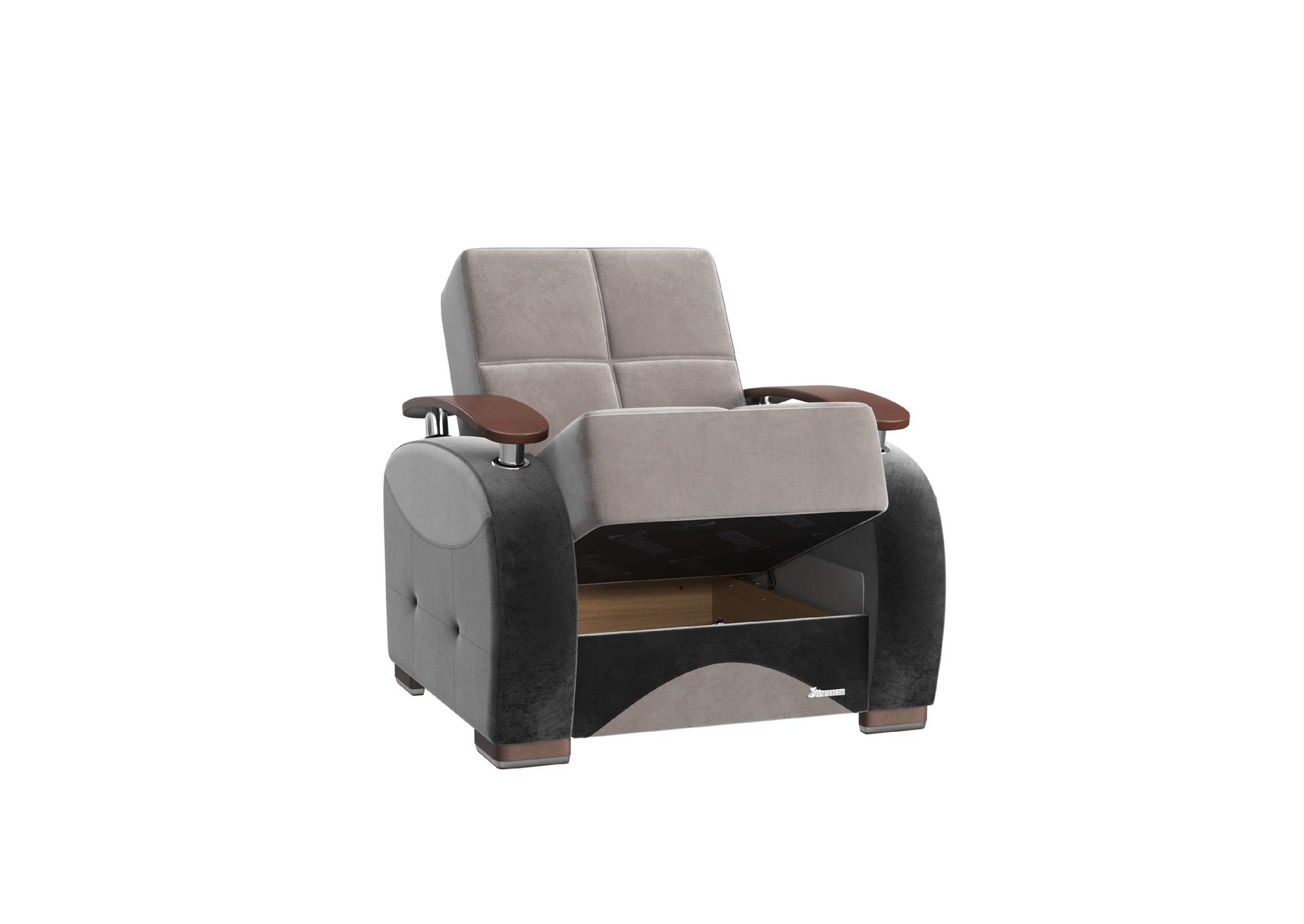 Yafah Armchair - Gray image 1