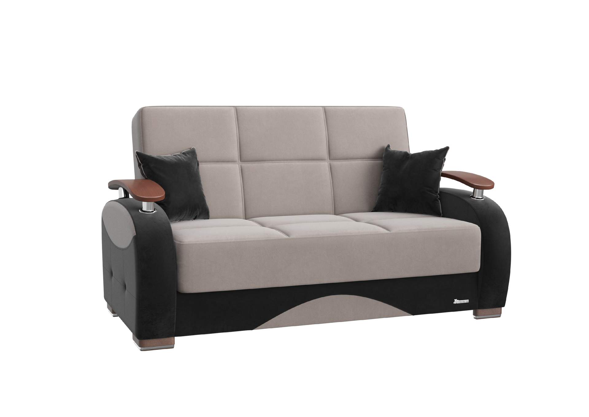 Yafah Loveseat Seat - Gray image 1