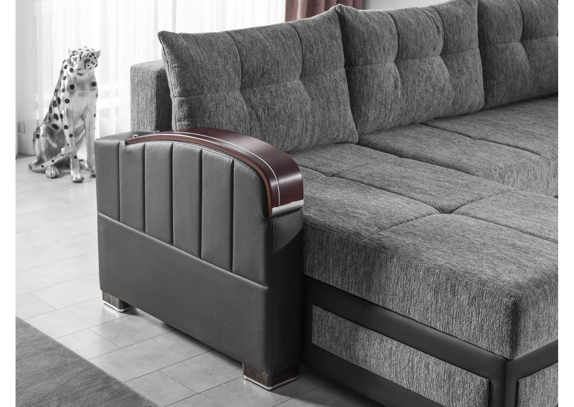 Maya Sectional - Gray