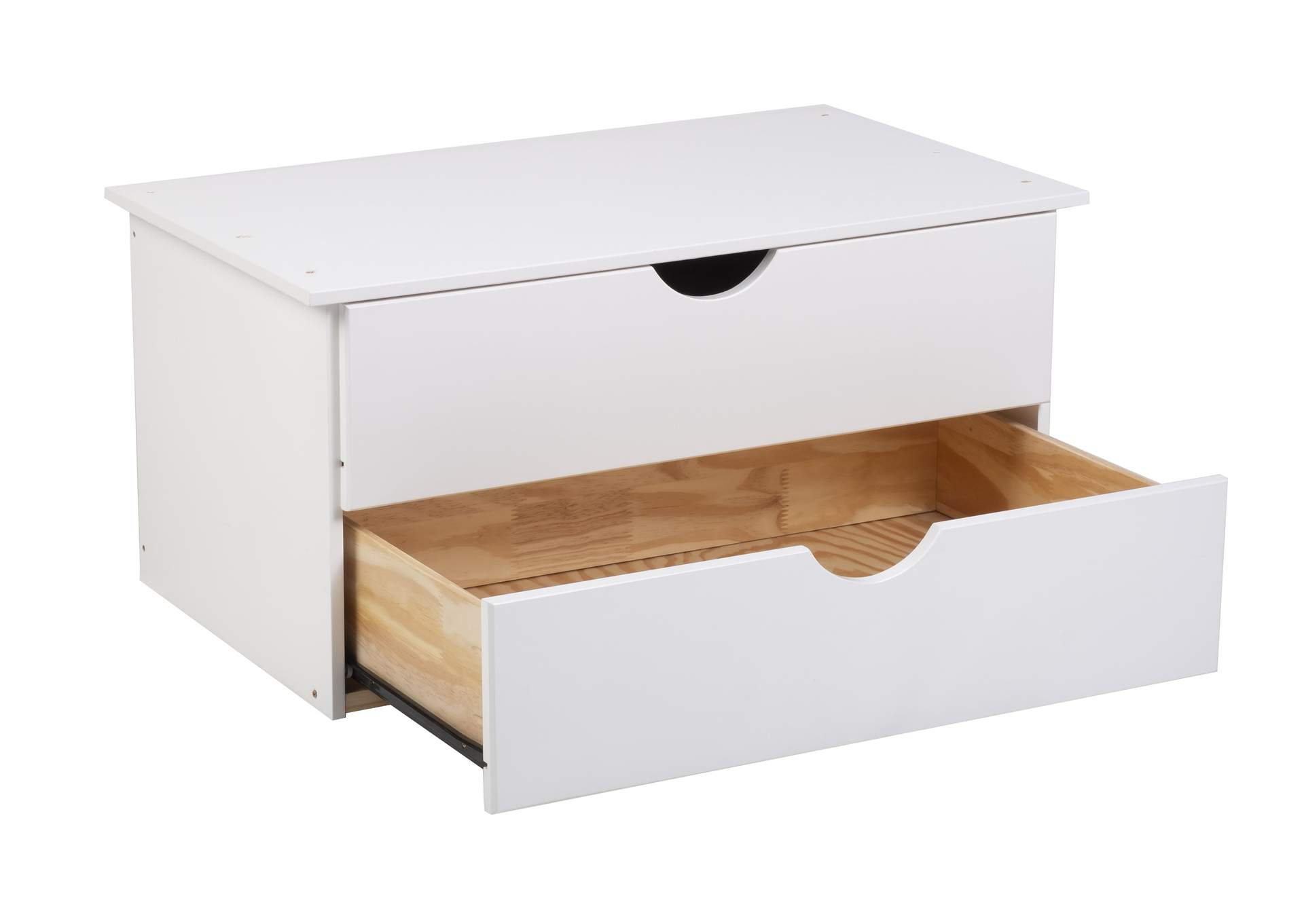 100% Solid Wood 2-Drawer Internal Chest for Kyle Wardrobe image 3