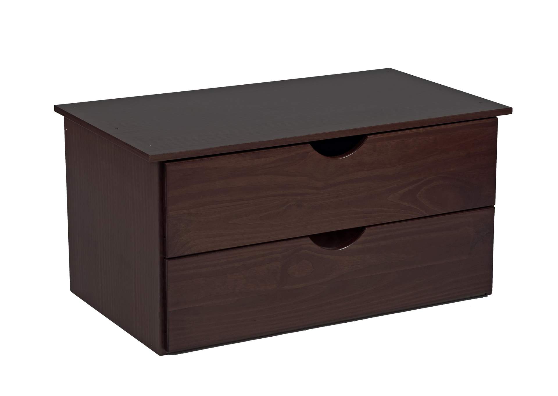100% Solid Wood 2-Drawer Internal Chest for Kyle Wardrobe image 1